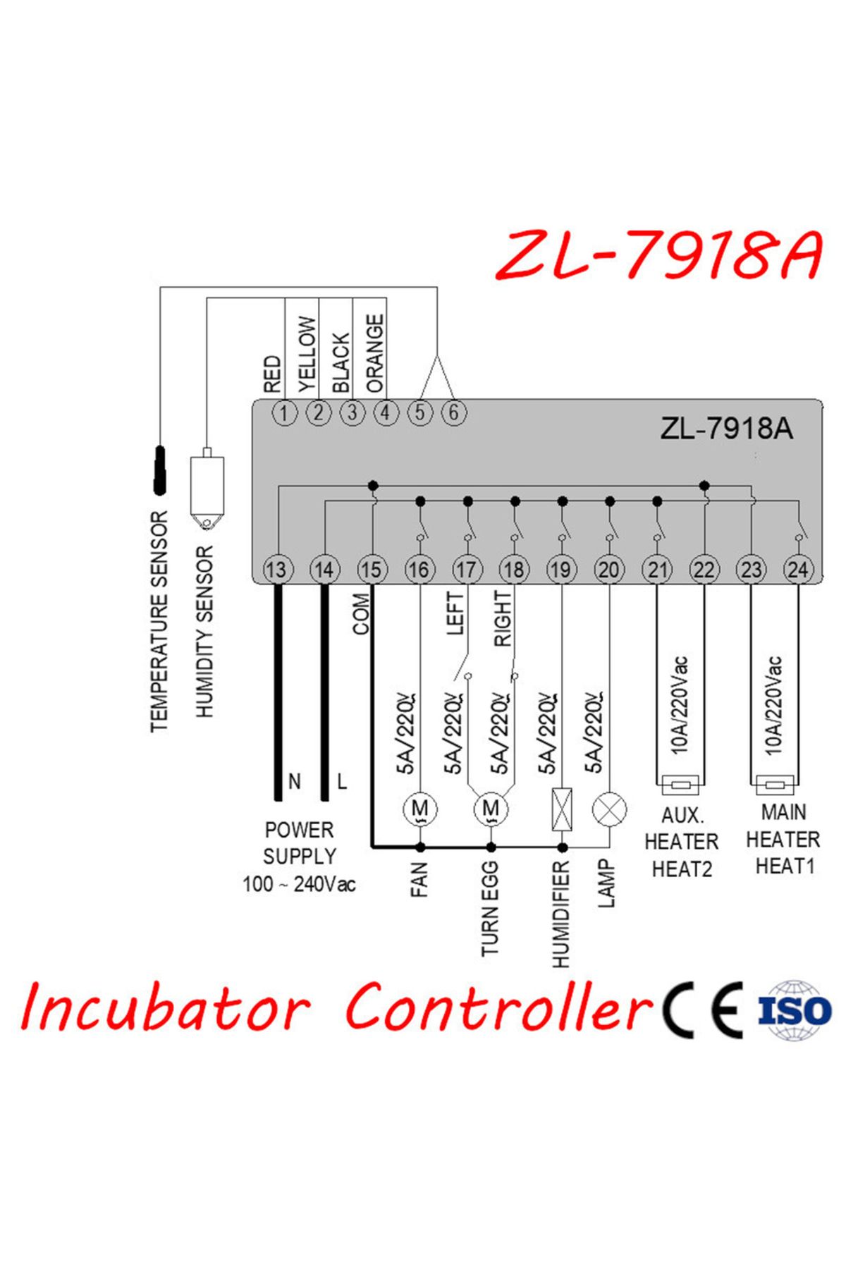 Choice-ZL-7918A Multifunctional Automatic Controller Automatic Incubator Temperature Humidity Controller... 3