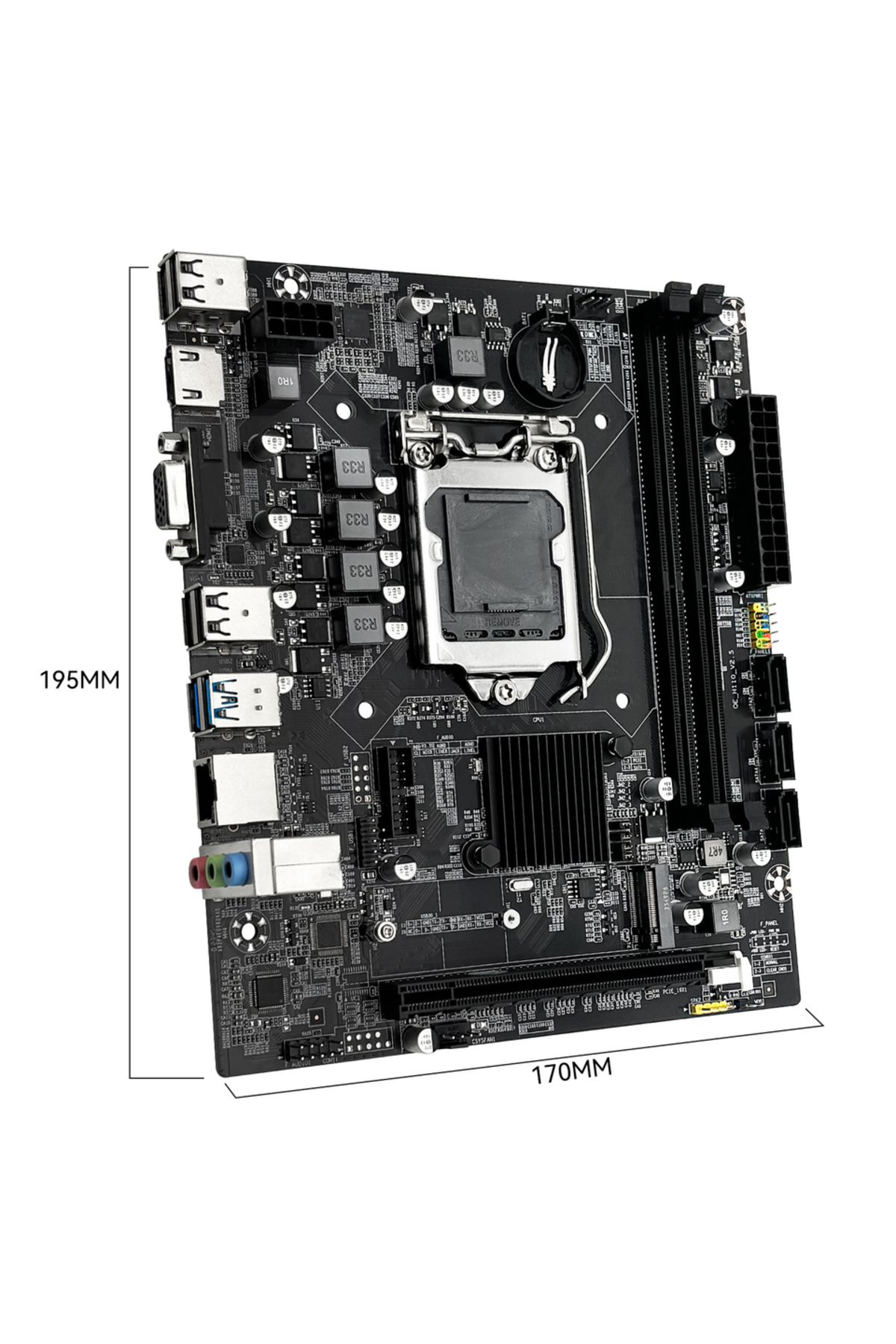 Choice-اللوحات الأم تدعم اللوحة الأم MACHINIST H110 وحدة المعالجة المركزية Intel Core LGA 1151 وذاكرة الوصول العشوائي DDR4 ومحرك الأقراص M.2 NVME SSD 2
