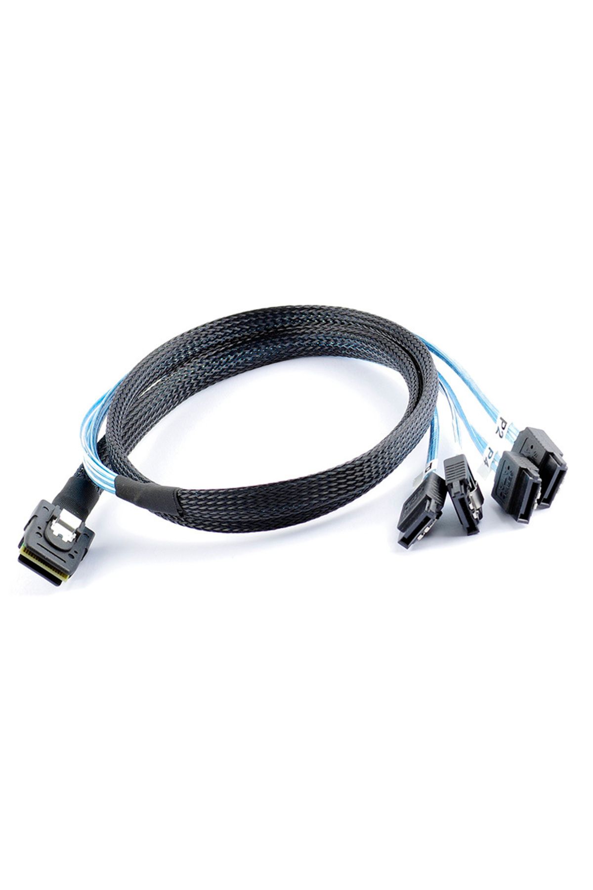 Choice-0.5 m Blue MINI SAS 36P SFF 8087 to 4 SATA3 6G Array Card 1 Change 4 Data Connection Server Cables 1