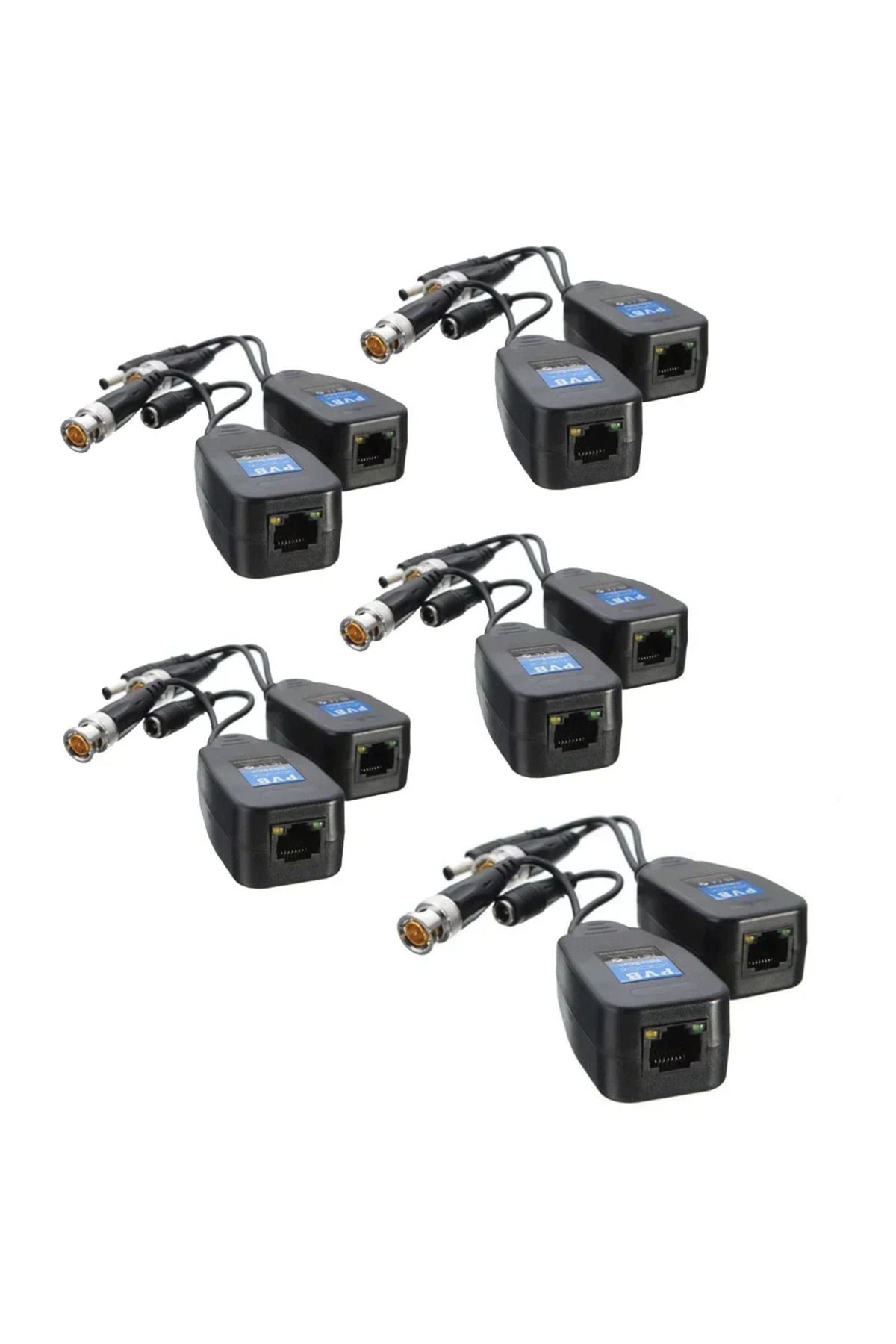 Choice-زوج واحد من موصلات CCTV Coax BNC Video Power Balun إلى موصل CAT5e 6 RJ45 HJ55 6