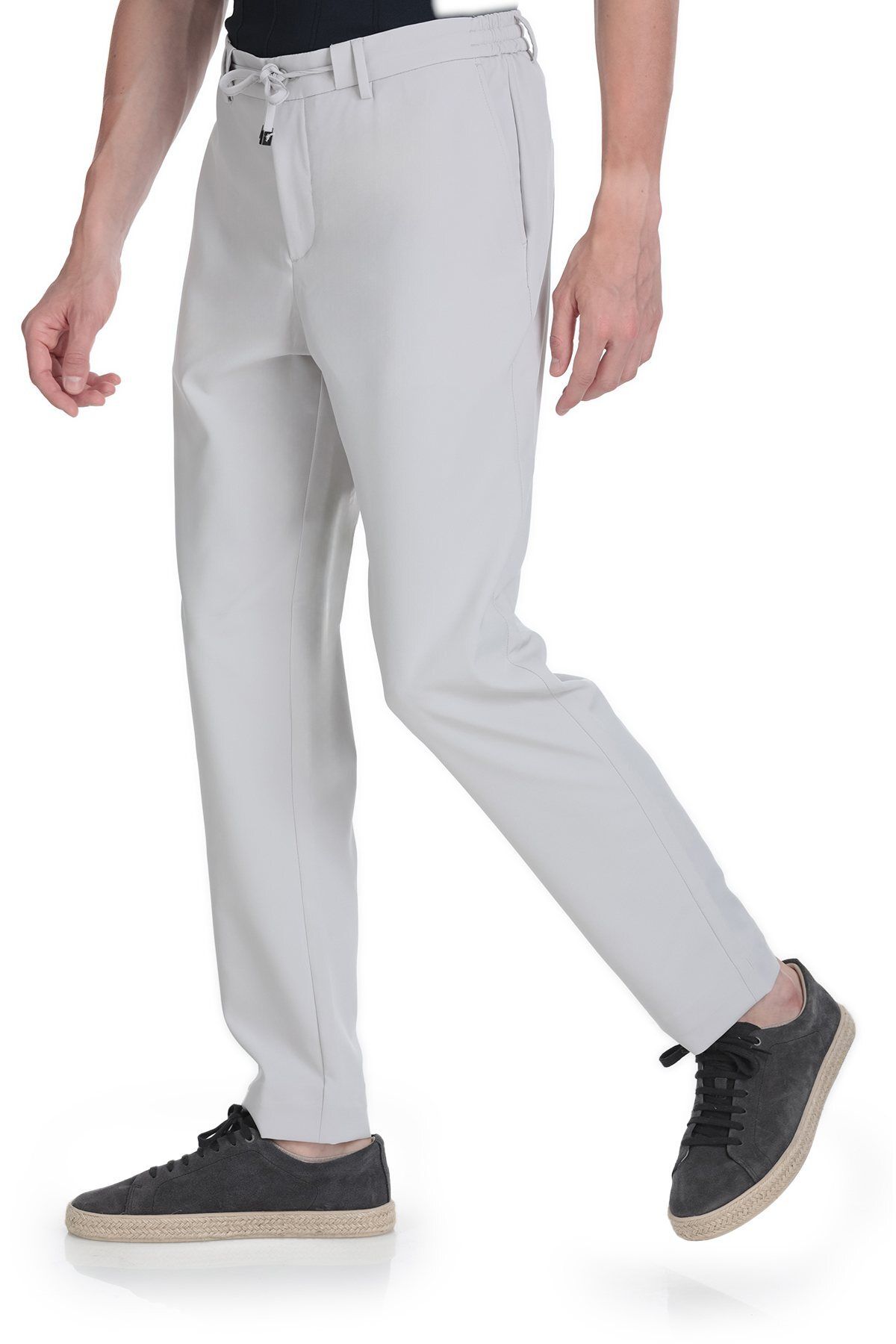 Hatemoğlu-Stone Relaxed Cut Jogger Pants with Side Pockets 3
