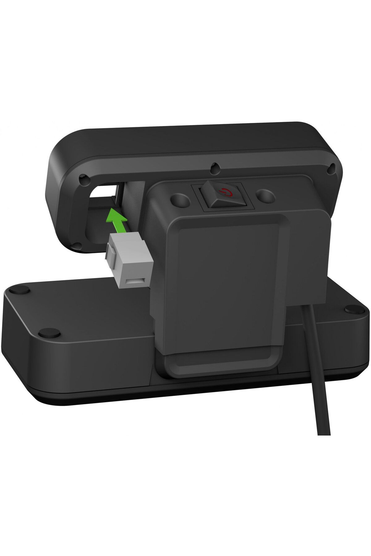 Brennenstuhl-Prelungitor pentru birou estilo Duplex Desktop, 10 prize, 2X Module Keystone, 2m 4