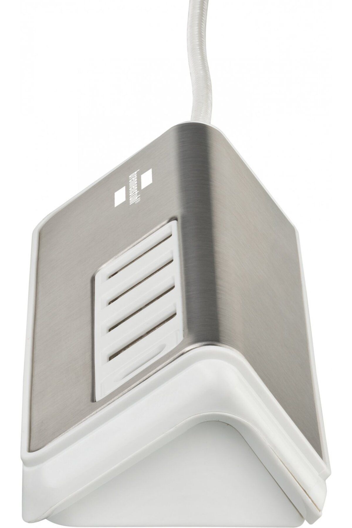 Brennenstuhl-Prelungitor Estilo 4x USB-A, 1x USB C, Inox, 4.2A, Argintiu-Alb 3