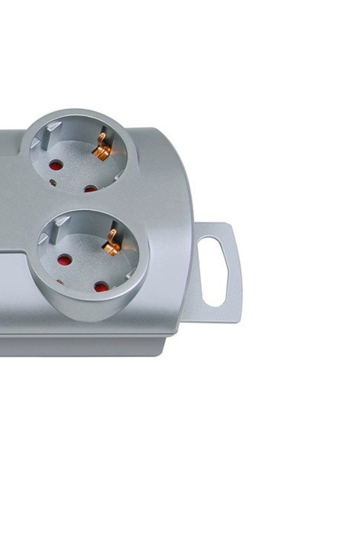 Brennenstuhl-Multipriza Primera-Line Technics 10 prize, Intrerupator, 2m, Argintiu 2