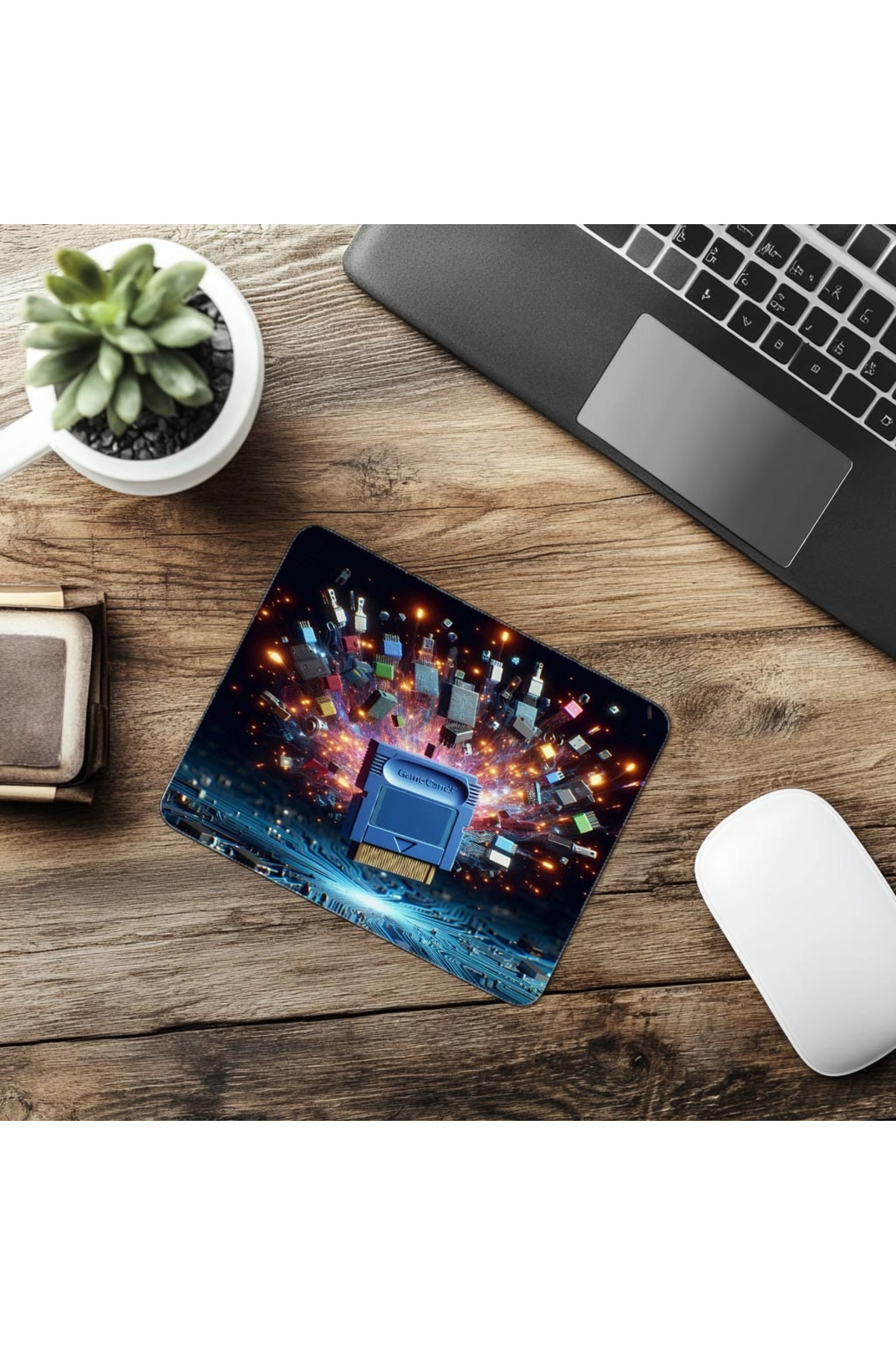 Luluyen-Joystick Nesline Special Cartridge Mouse Pad - 19X23 cm 2 mm Rectangle Imported Printed Mouse Pad 6