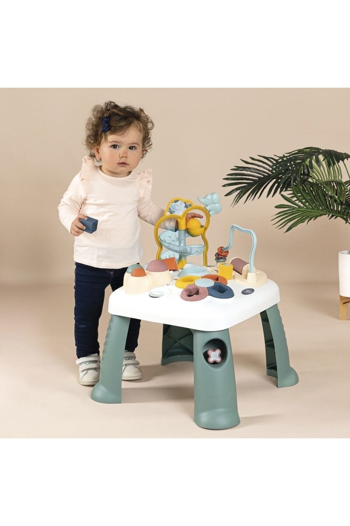 Smoby-Activity table, Smoby, With various toys, Shape sorting, With horns and catapult 5