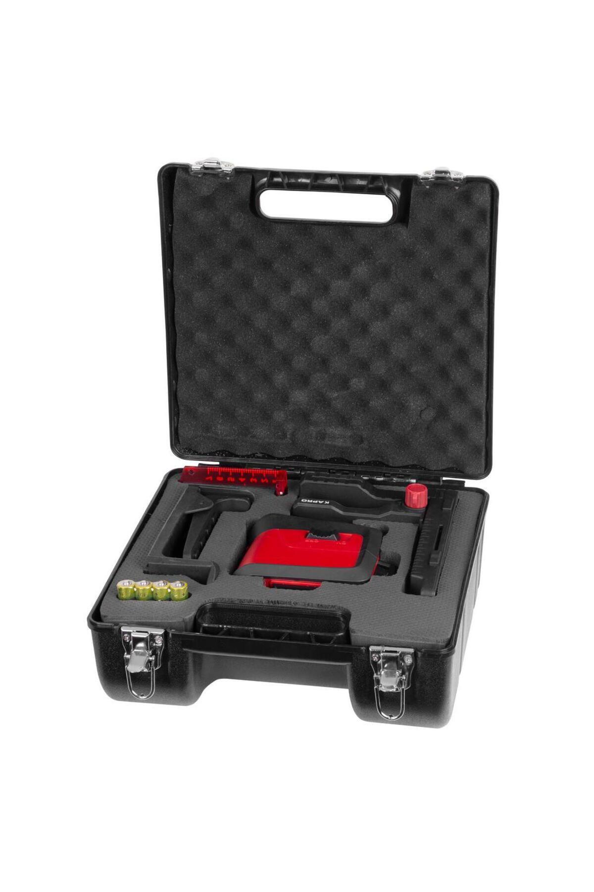 Kapro-Laser level, 3D, magnetic support, 30 m, with case and accessories, 6