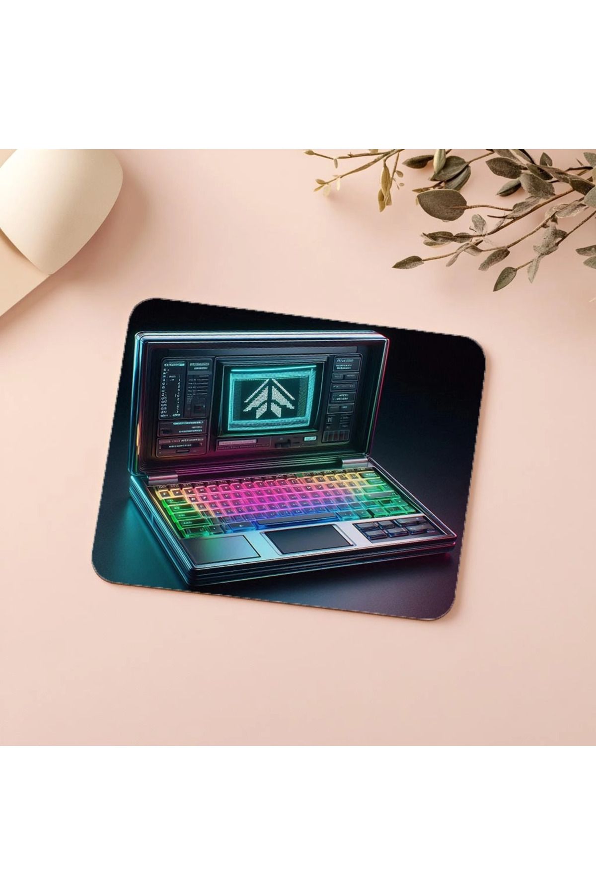 Luluyen-Mouse Pad pentru computer vechi cu cursor intermitent - 19x23 cm 2 mm dreptunghiular Mouse Pad imprimat importat 5