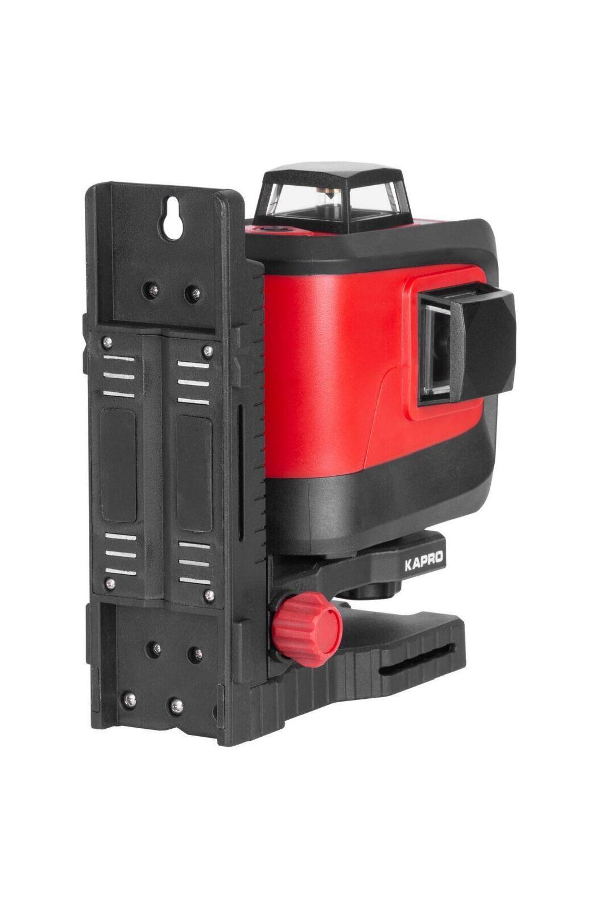 Kapro-Laser level, 3D, magnetic support, 30 m, with case and accessories, 8