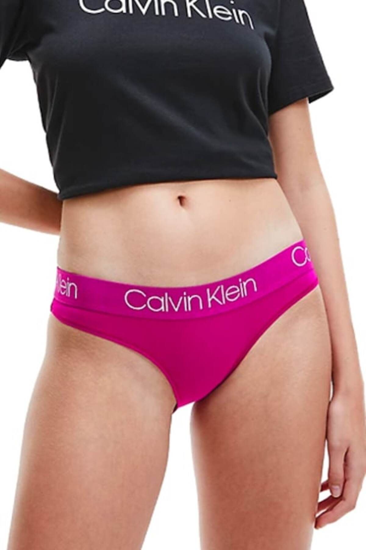 Calvin Klein-Chiloți de damă, Calvin Klein D3752-PP-L Bumbac L Violet 3