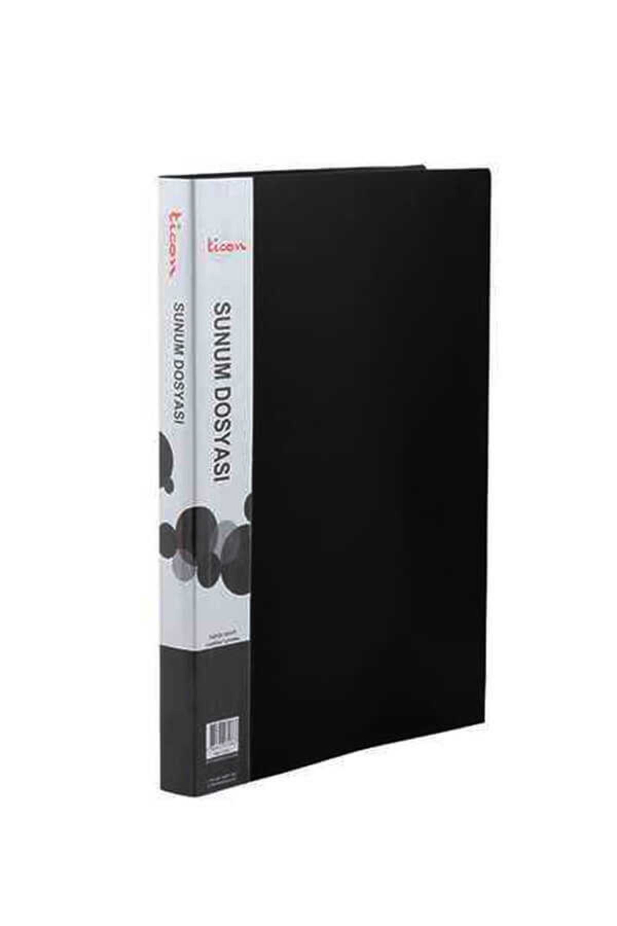 Ticon-Presentation File A4 80's Black 1 Piece 3