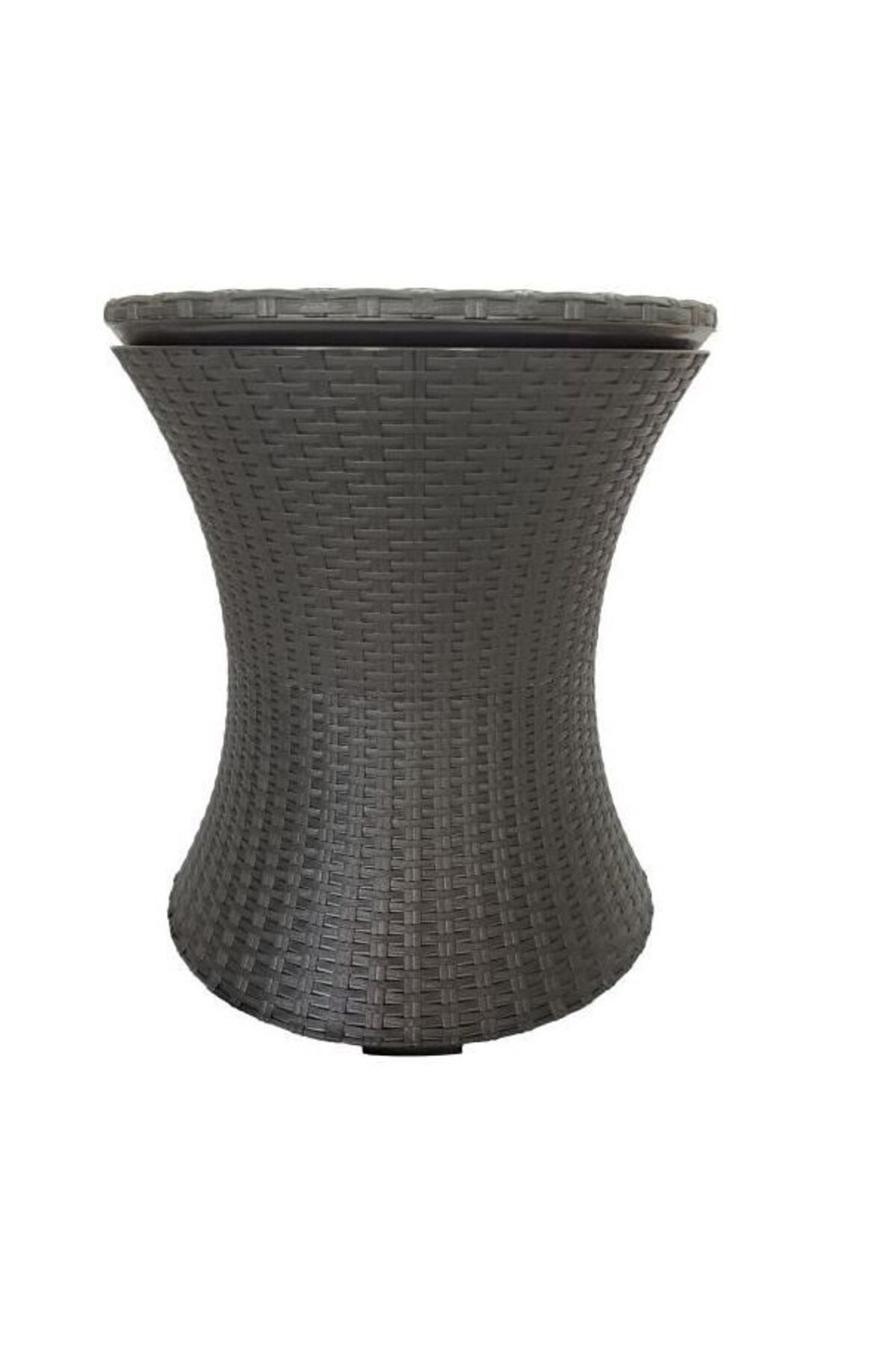 Strend Pro-Masa/bar, synthetic rattan, adjustable height, ice container, brown, 4957/82 cm 4