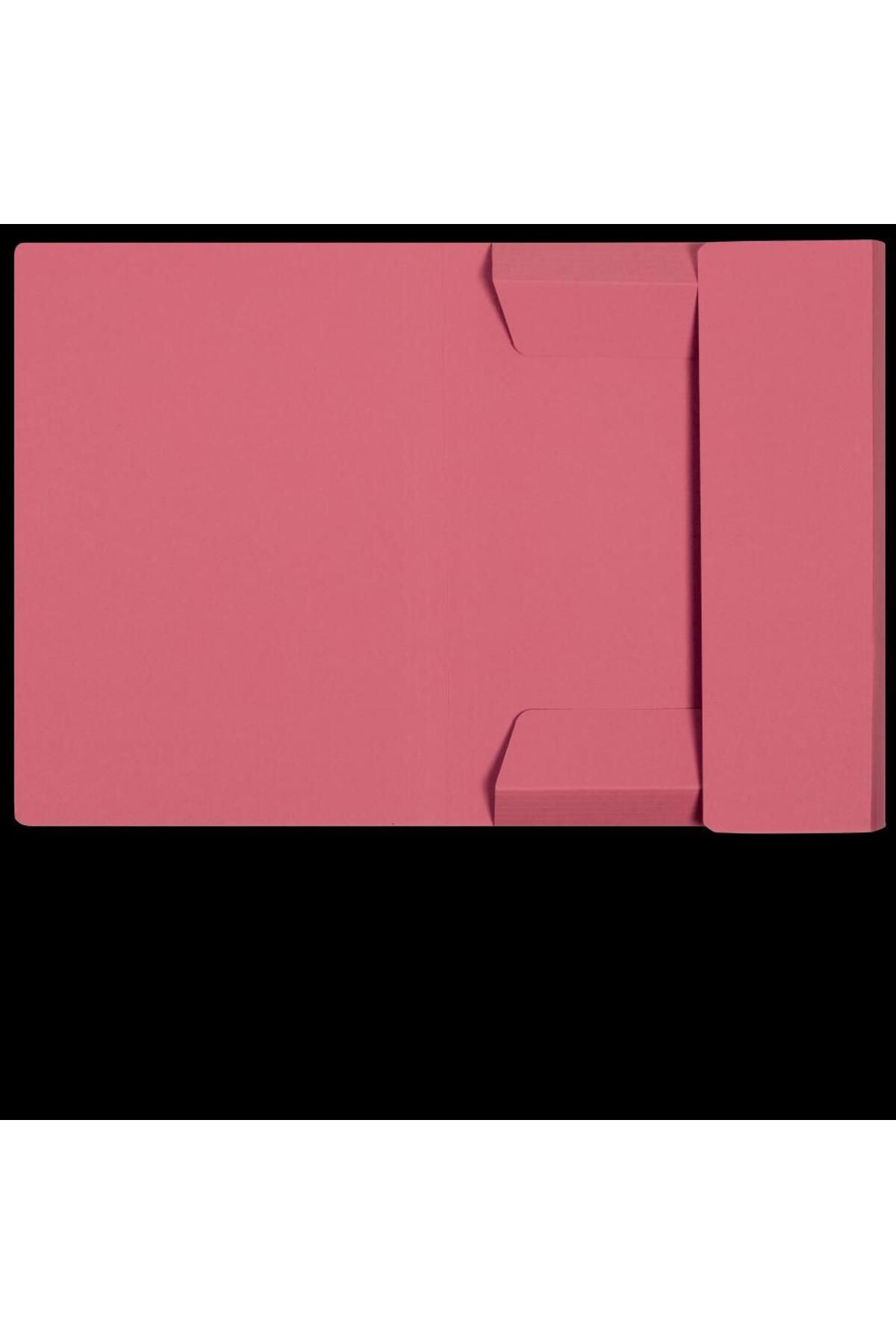 ELBA-Smart A4 Envelope Folder, Manila Cardboard 250gsm, 150-Sheet Capacity, Red Color 2
