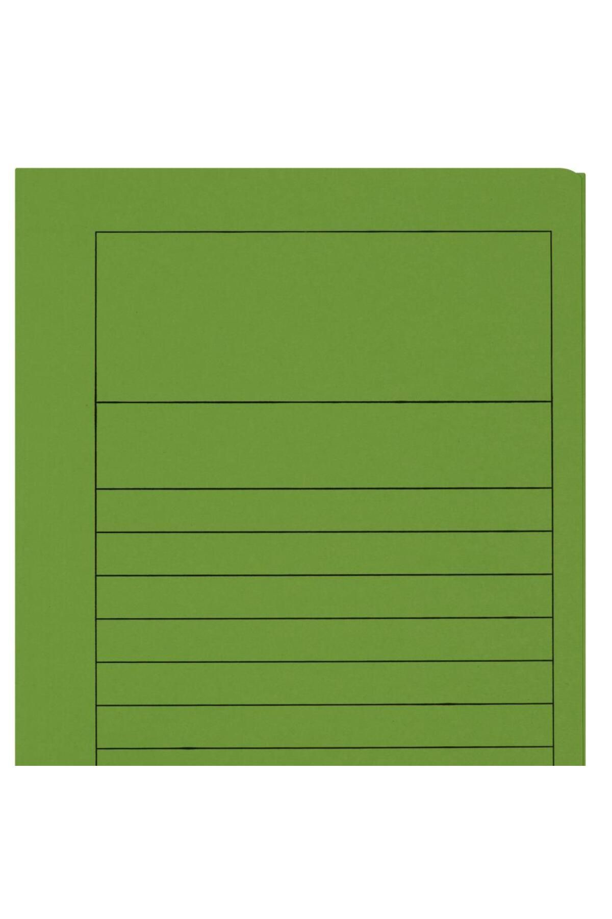 ELBA-Smart A4 Envelope Folder, Manila Cardboard 250gsm, 150-Sheet Capacity, Green Color 1