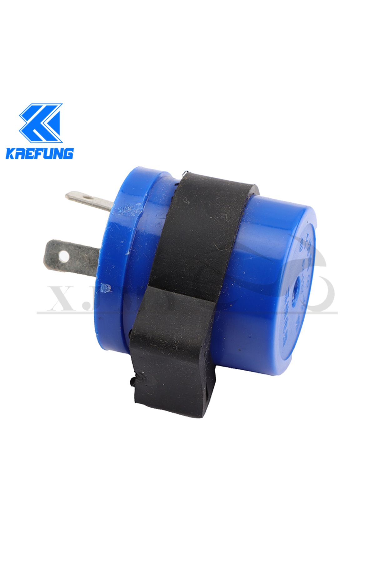 Choice-DC 6V 12V Input Motorcycle Blue Inbuilt Beeper Flasher Turn Signal LED Blinker 2 Pins Motor Buzze... 4