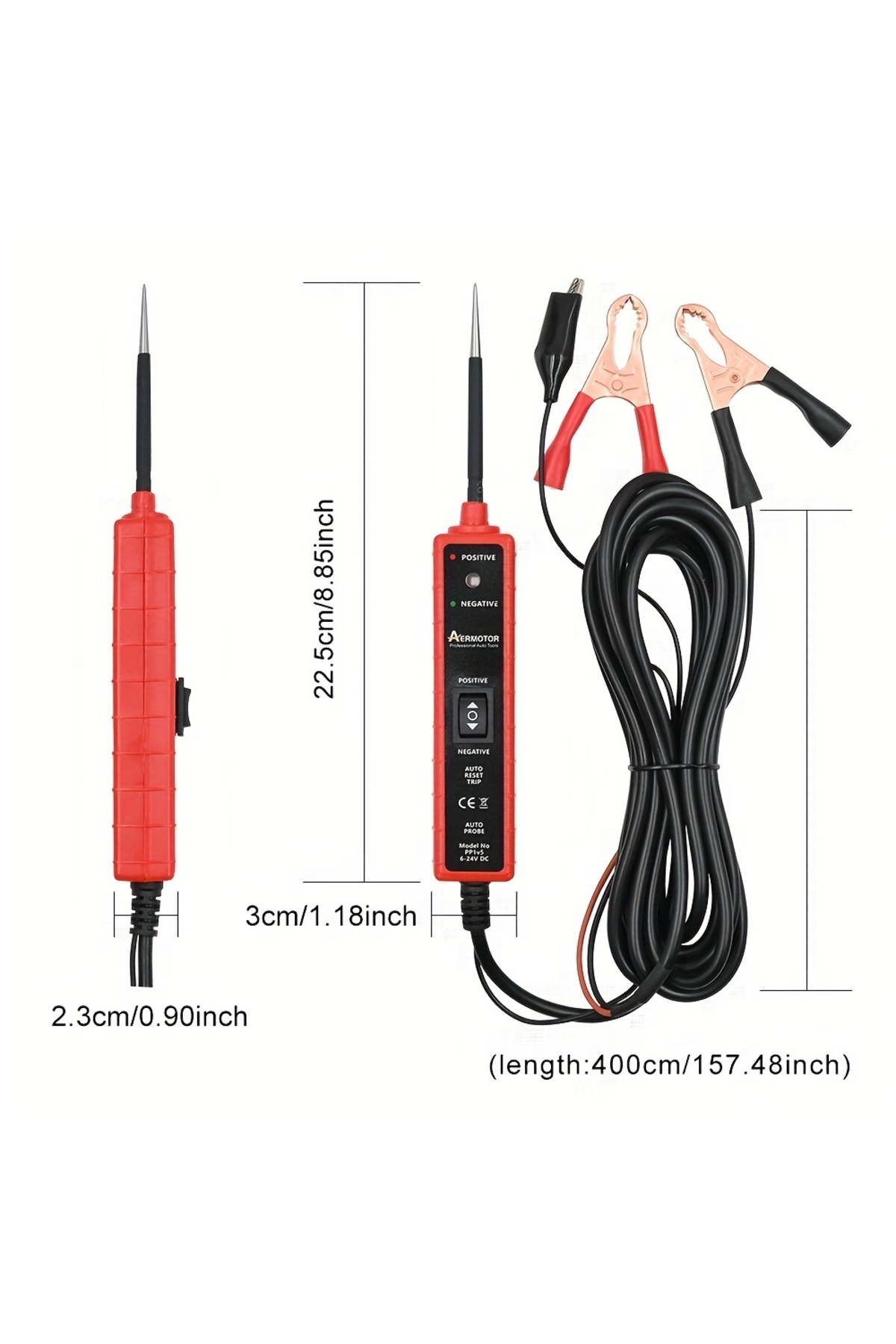 Choice-EM285 DC Car Circuit Tester 6-24V Power Circuit Probe Detector Diagnostic Repair Tool Test Lamp C... 3