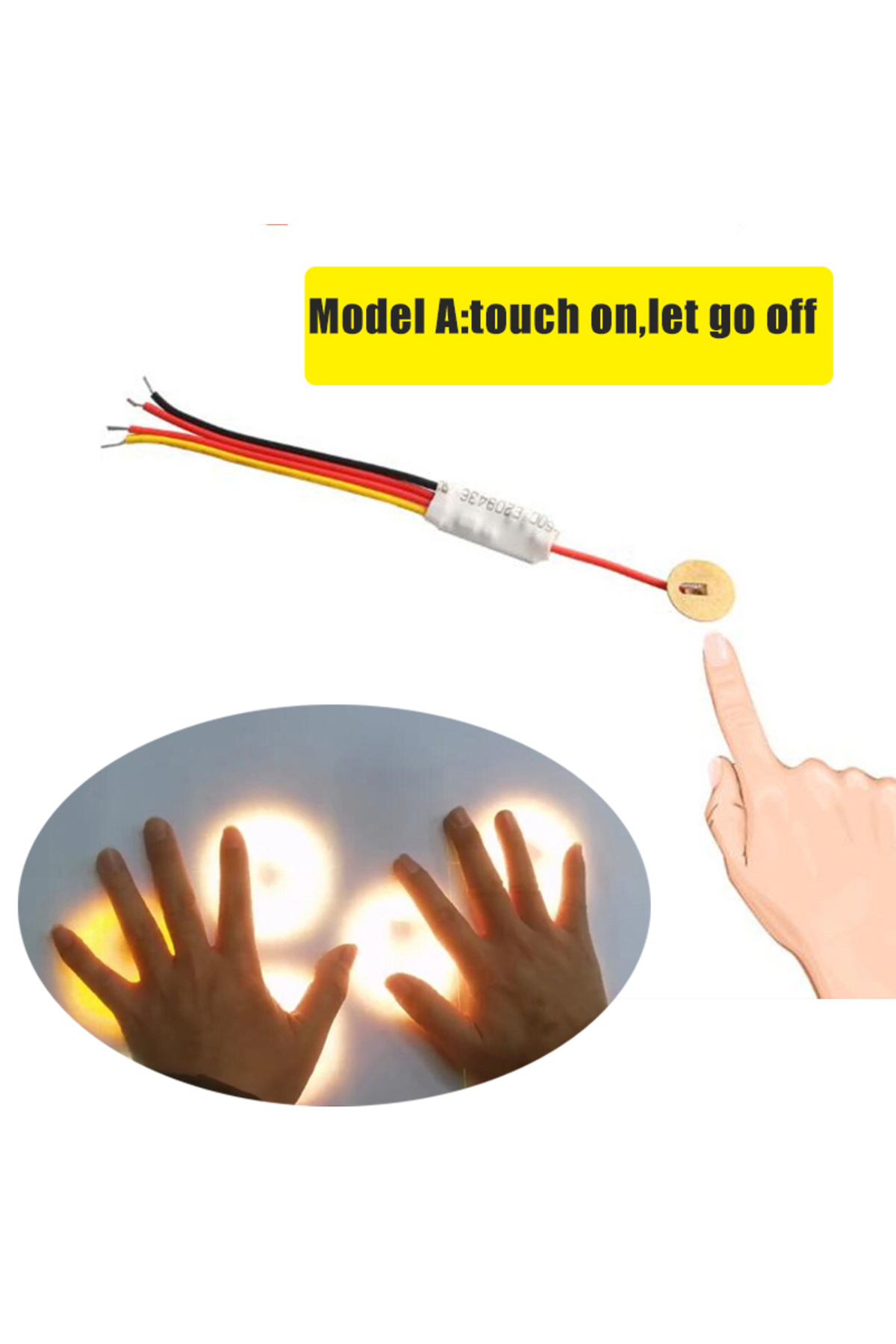 choice2-1pc Model A Drop Ship Touch Screen Switch Module TouchPad DC12V 5V 12V 24V 2.5A DIY Smart Home Touch 1