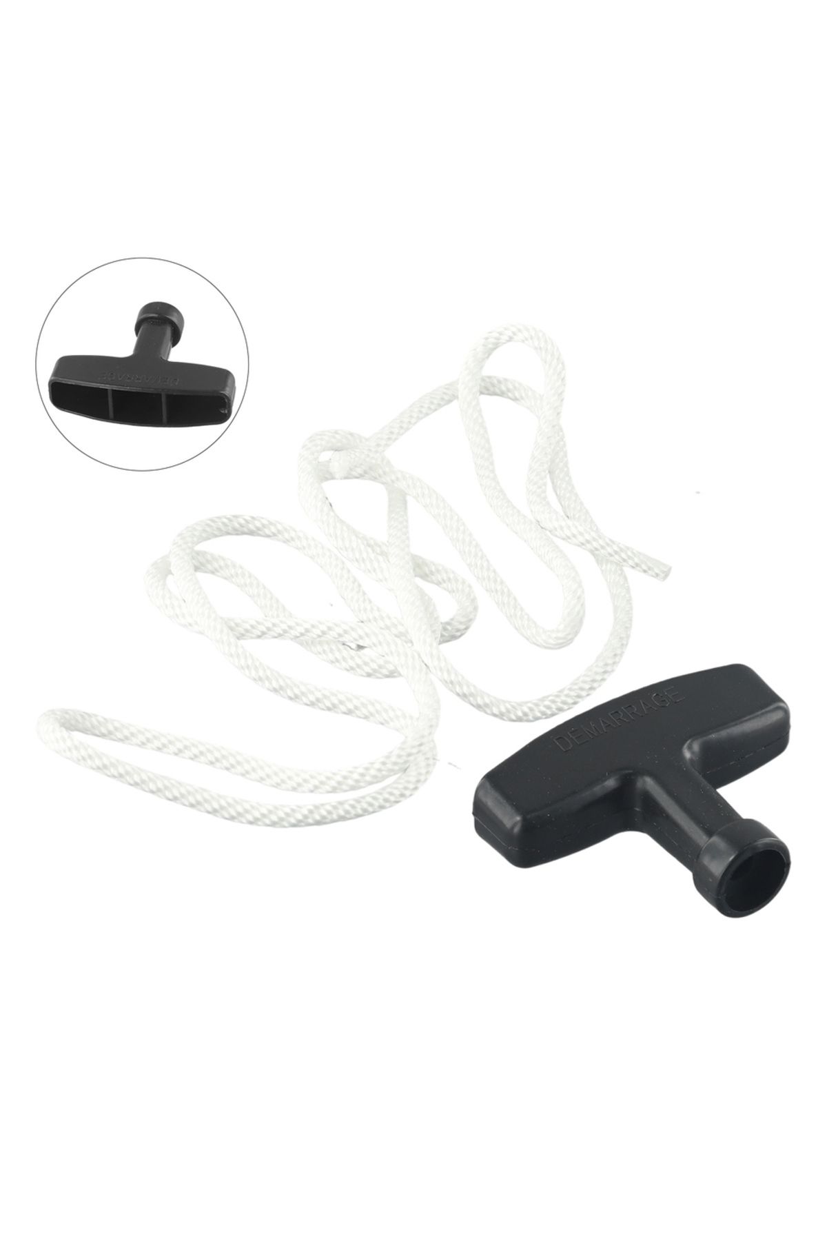 Vibra Tite-Universal Lawnmowers Pull Starter Handle With Cord Drawstring Engine Petrol Handle Garden Strimme... 2