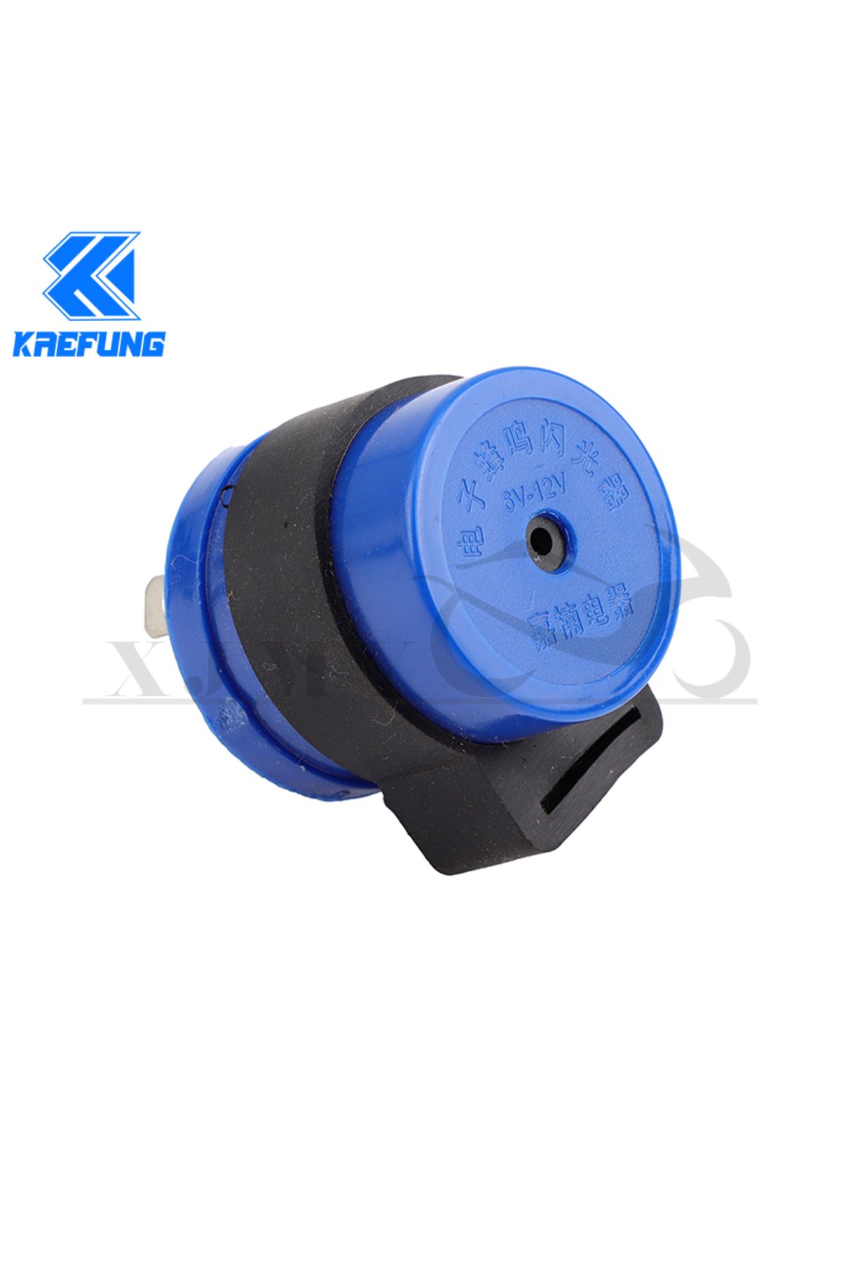 Choice-DC 6V 12V Input Motorcycle Blue Inbuilt Beeper Flasher Turn Signal LED Blinker 2 Pins Motor Buzze... 5