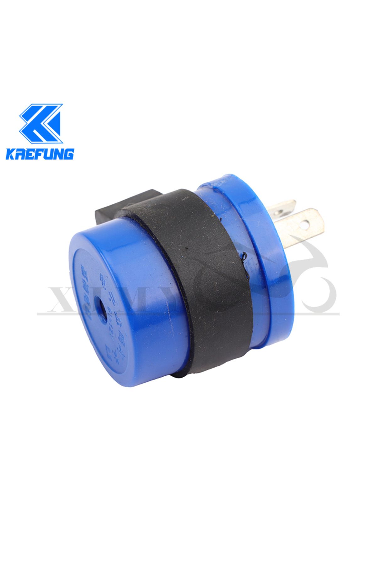 Choice-DC 6V 12V Input Motorcycle Blue Inbuilt Beeper Flasher Turn Signal LED Blinker 2 Pins Motor Buzze... 3