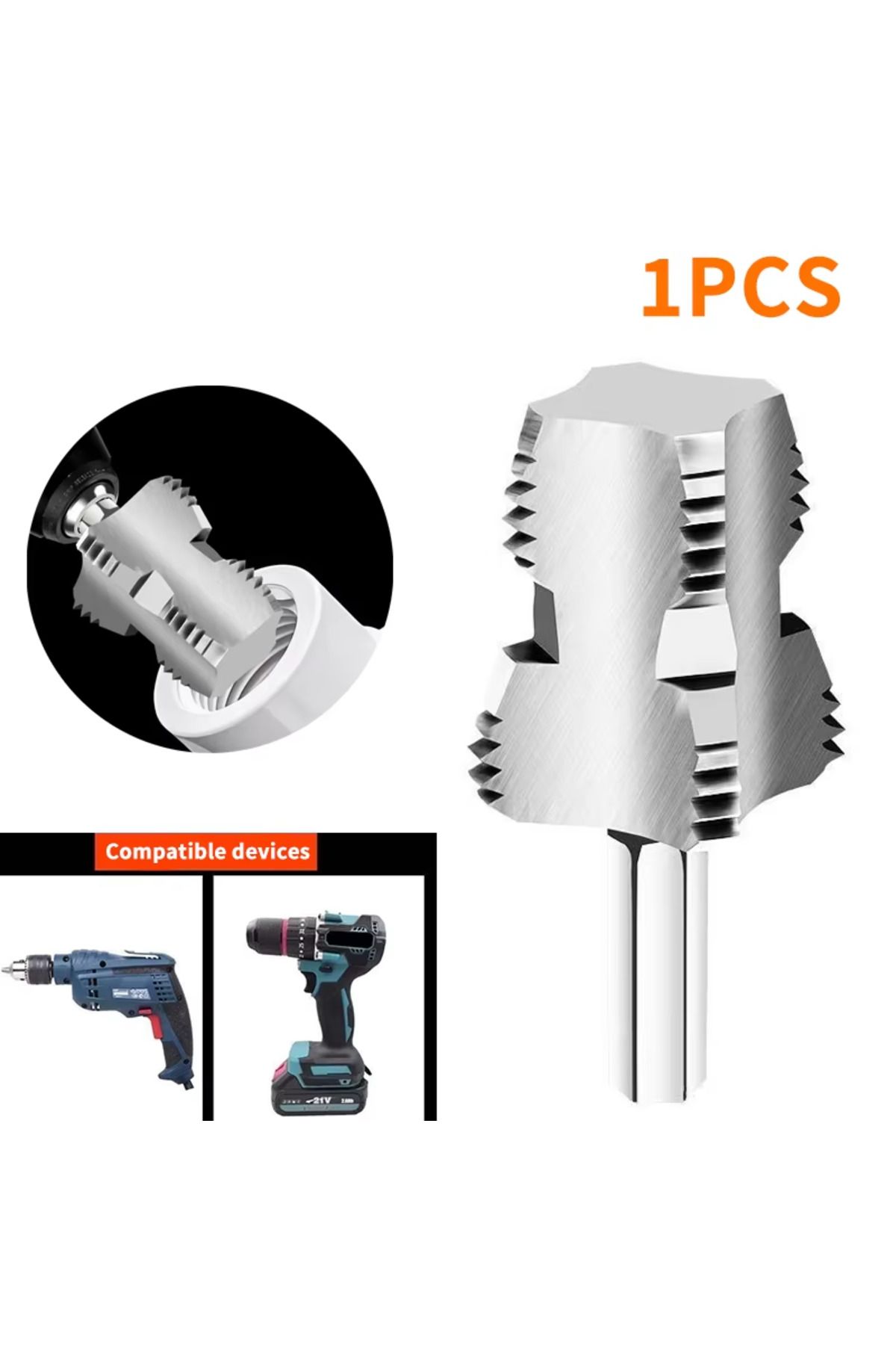 Choice-مجموعة خيط أنبوب PVC قطعة واحدة، خيط أنبوب دائري 4/6 نقاط، خيط داخلي مفتوح لأنبوب المياه من مادة Ppr 1