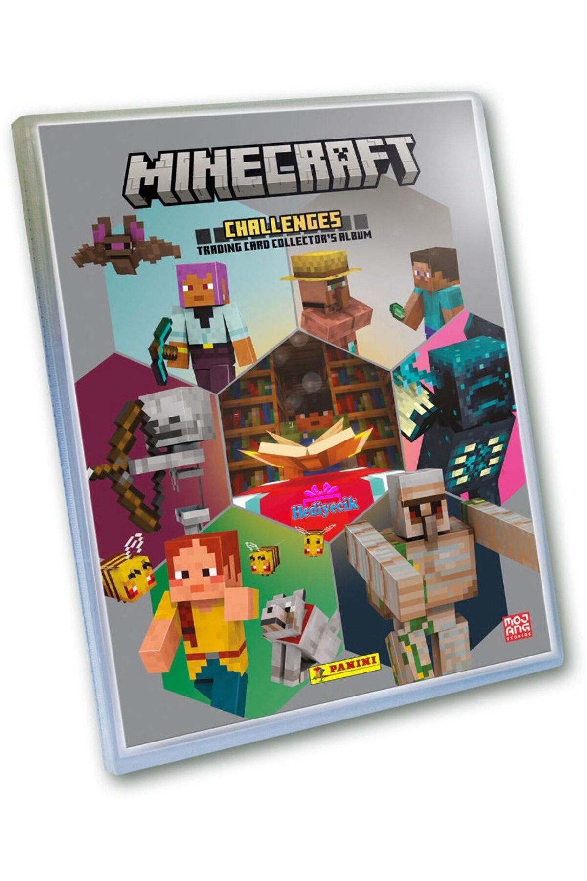 hediyecik Panini Minecraft Challenges Oyun Kartı Albümü Set - Minecraft Koleksiyon Albümü fotoğrafı 5 (önizleme)