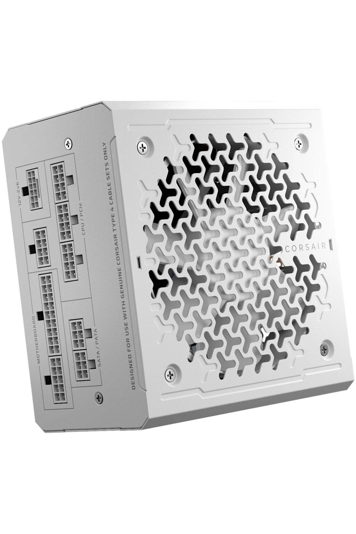 Corsair-RM1000e (2025), 1000 W, ATX 3.1, PCIe 5.1, 80 PLUS GOLD, Full Modular, Low-Noise, White 4