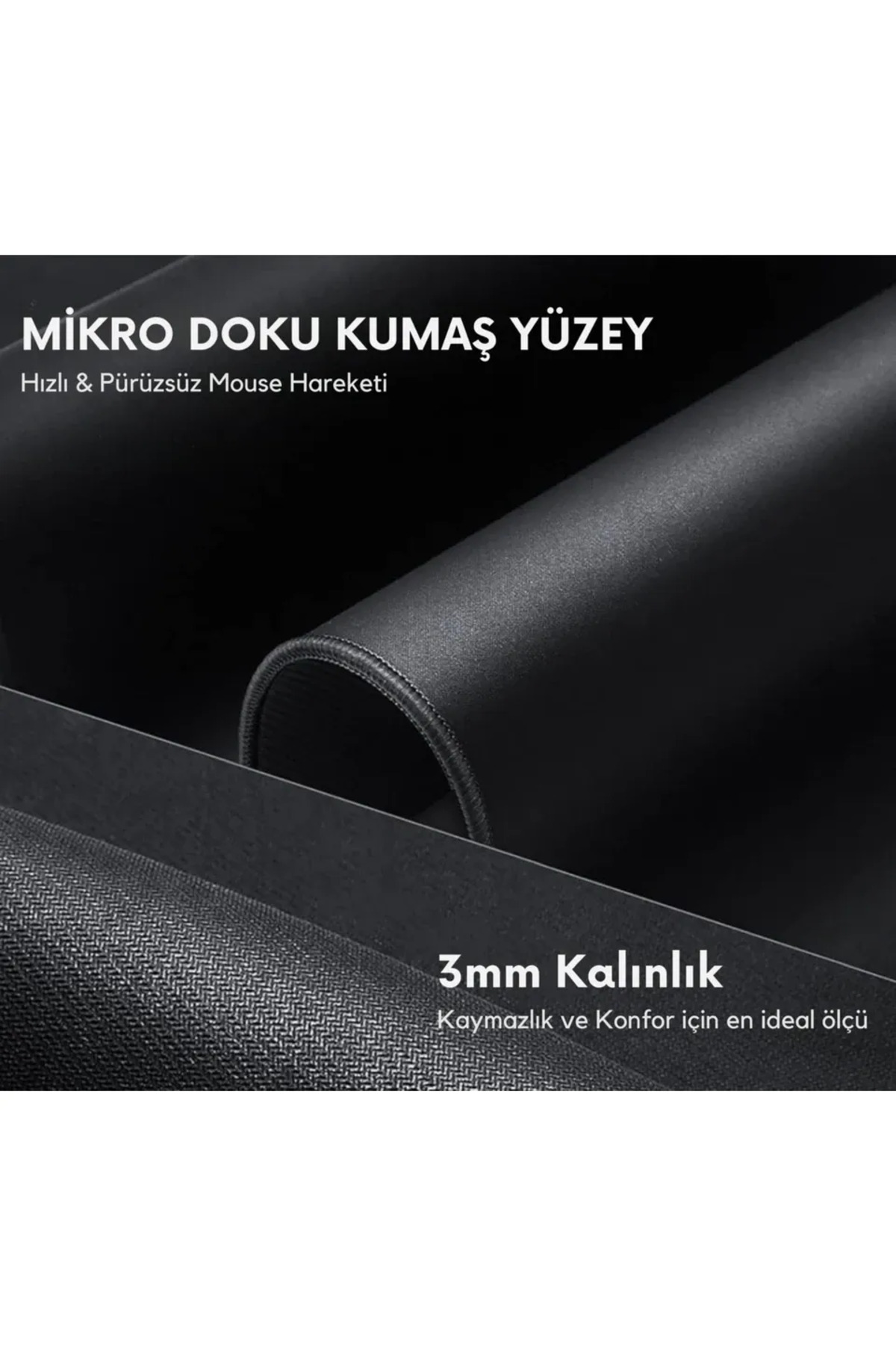 Css-Html Kodları Mousepad 80x40Cm Kaymaz Kauçuk Taban