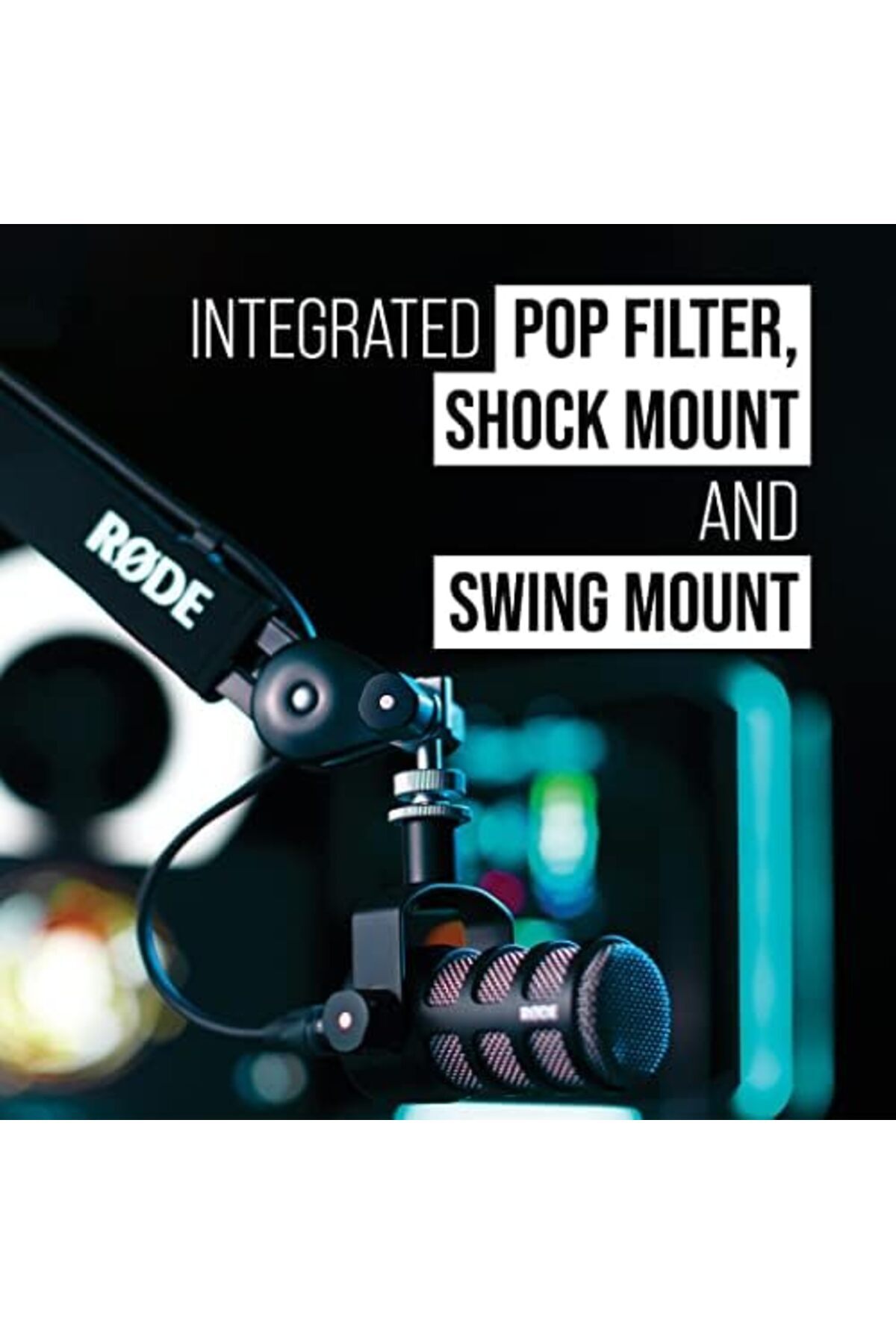 RØDE-PodMic Broadcast-quality Dynamic Microphone 4