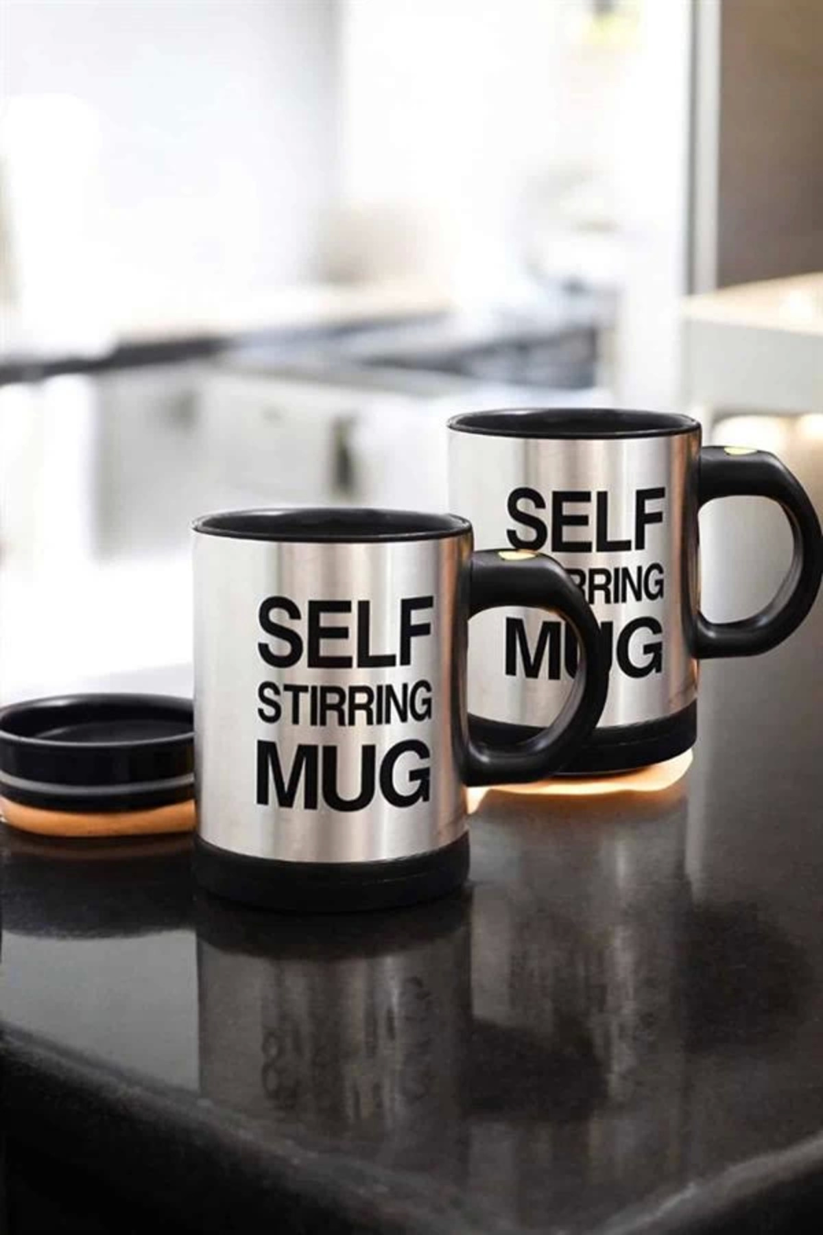 CannStore Yazılı Mug Kupa Karıştırıcı Özelliği Ve Paslanmaz Çelik