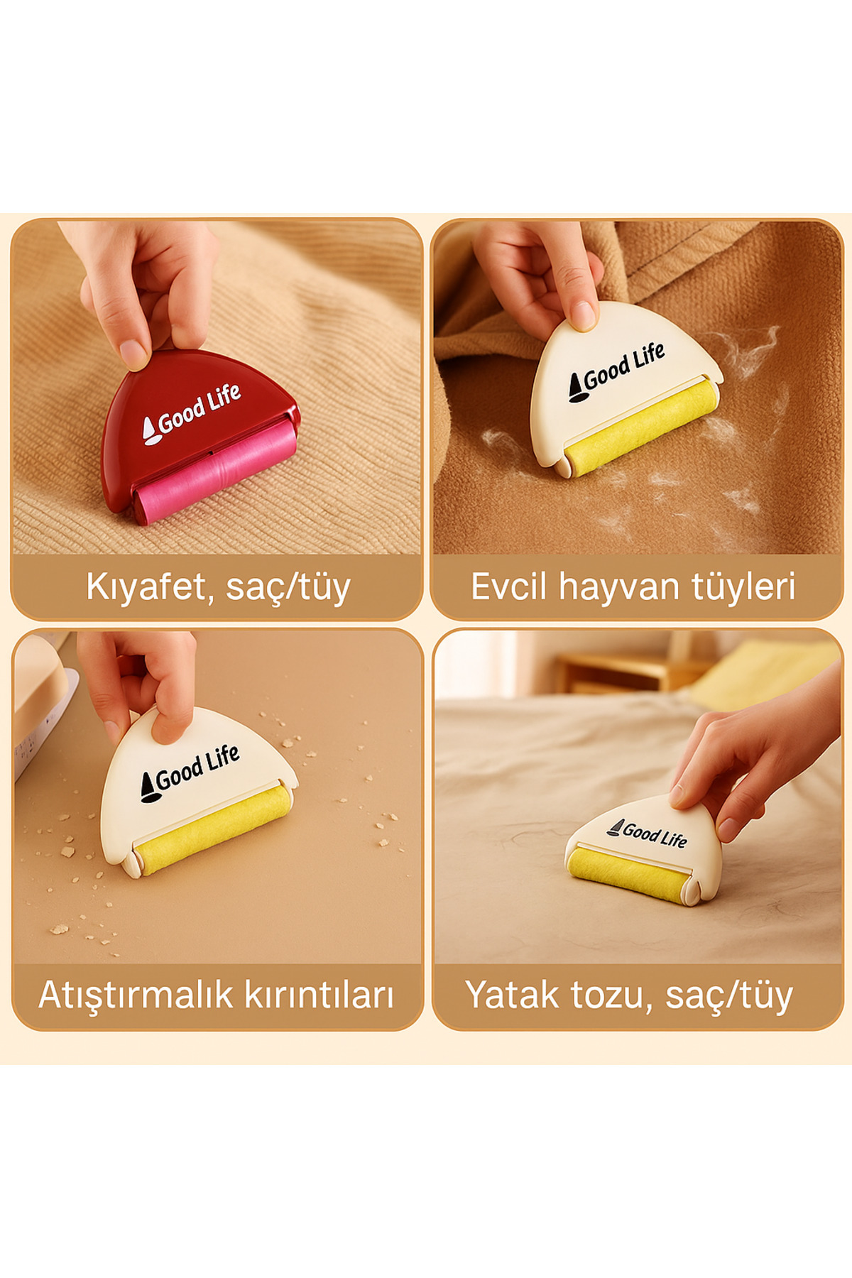 btm home-Washable Portable Triangle Lint Collector – Easy to Carry, Lint Collector 1 Piece 4