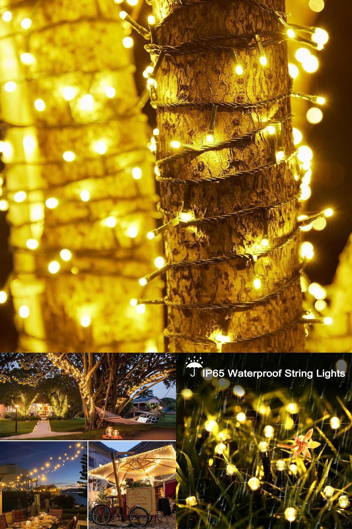 Yu Su Tools Güneş Enerjili 100 Led Işık Zinciri 11 Metre – Bahçe, Balkon ve Yılbaşı Süslemeleri İçin Solar LED