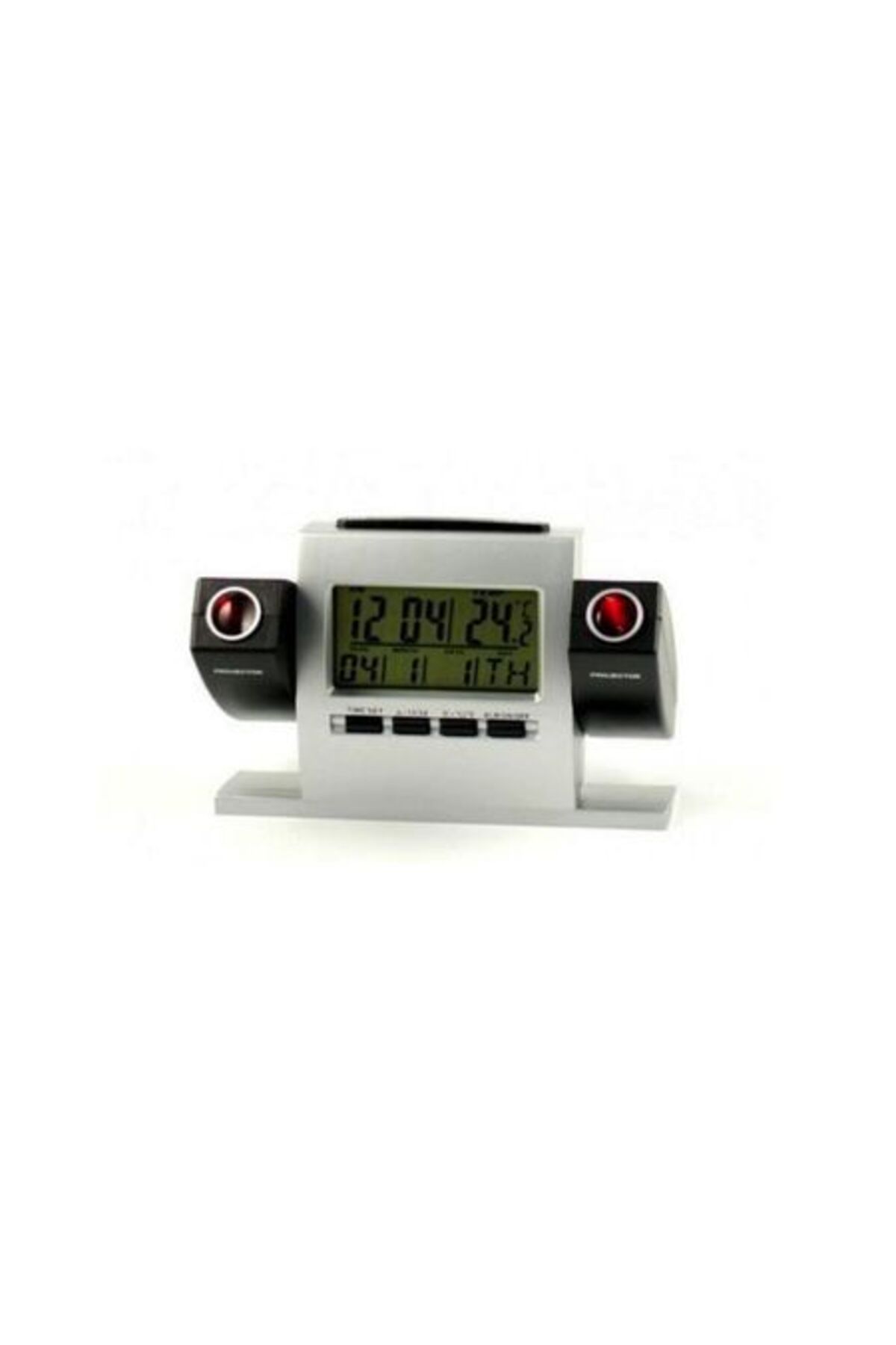 alegro-Multi-function room clock, LCD display, time and temperature 1