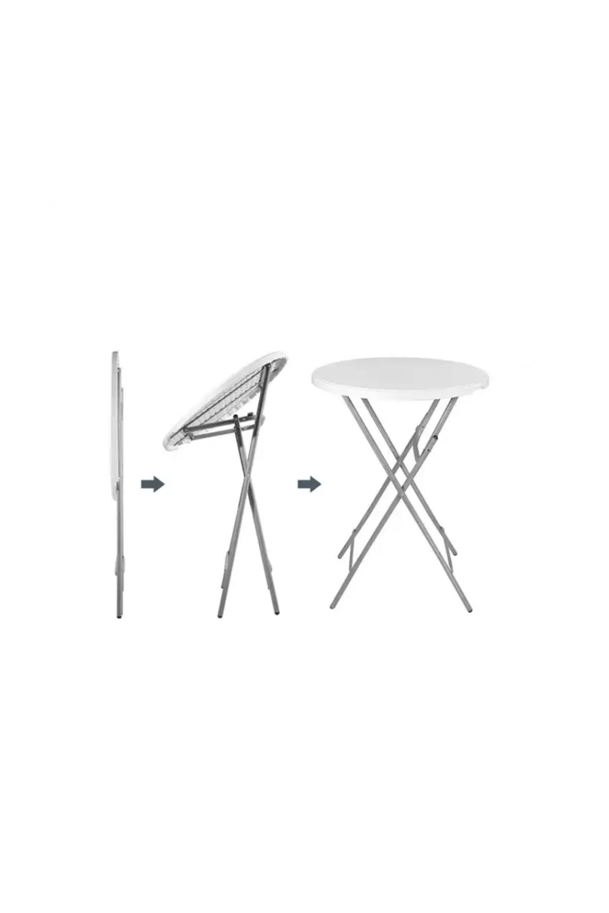ElastiX-Set of 20 cocktail tables 80 cm x 110 cm, event table, bar table, folding table 3