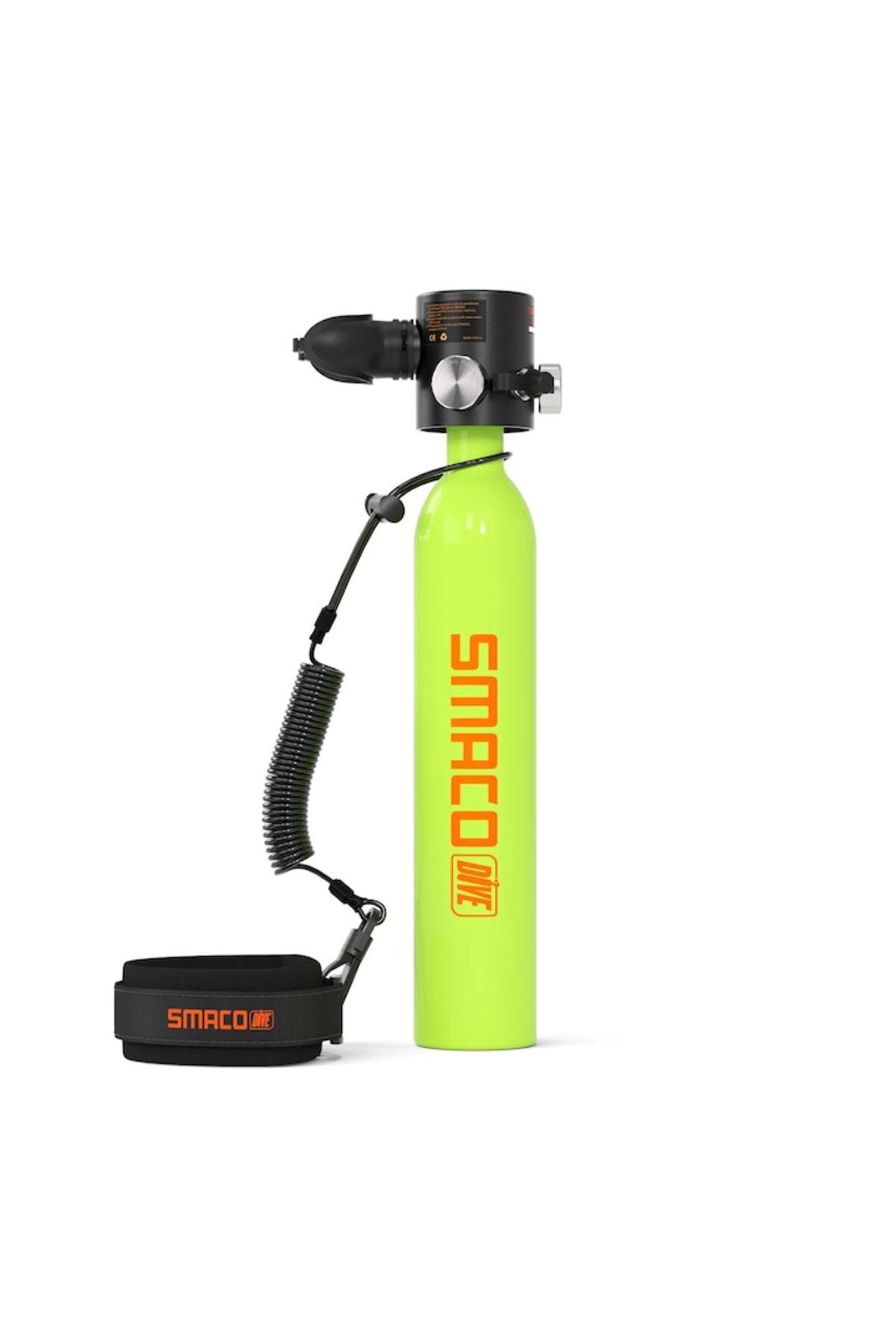 Smaco Dive-Mini scuba diving tank SMACO, 0.5 l capacity, up to 10 minutes diving time, green 3