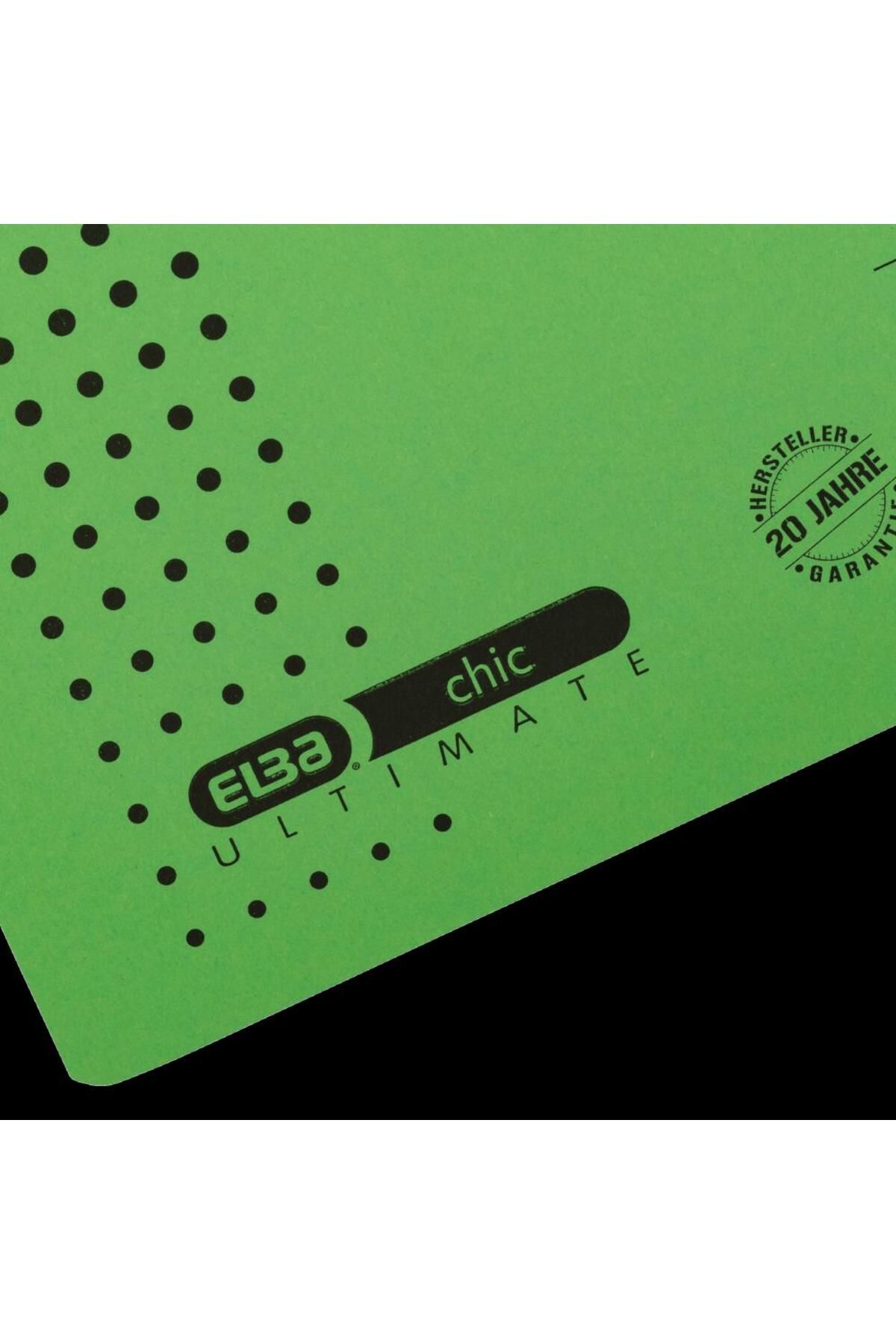 ELBA-Ultimate Suspended File with Fastener A4, 240g/sqm Cardboard, 200-Sheet Capacity, Green Color 5