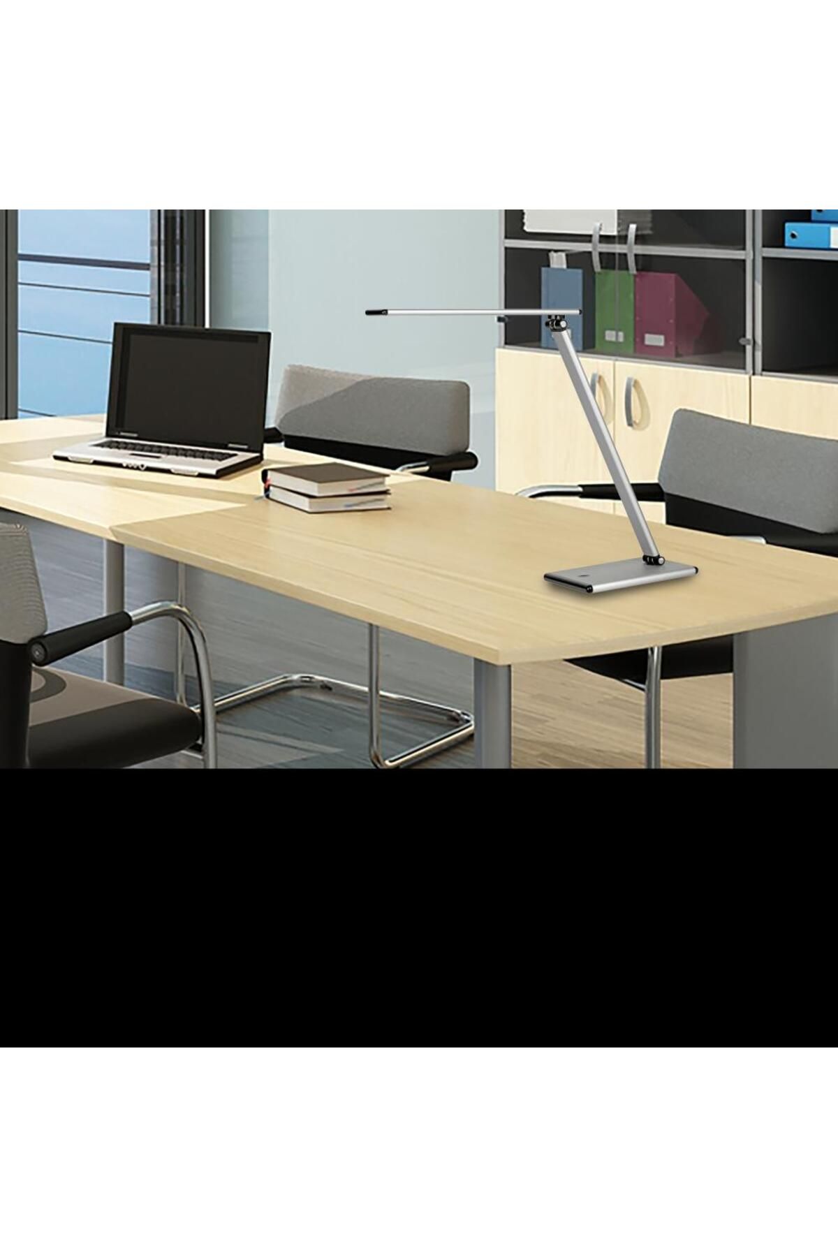 OEM-Unilux Terra LED Lamp, Touch Button, Adjustable Brightness, Gray/Black Color 3