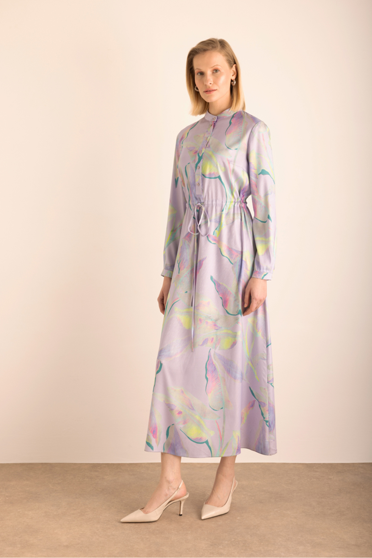 Aker  Desenli Elbise - Görsel 3