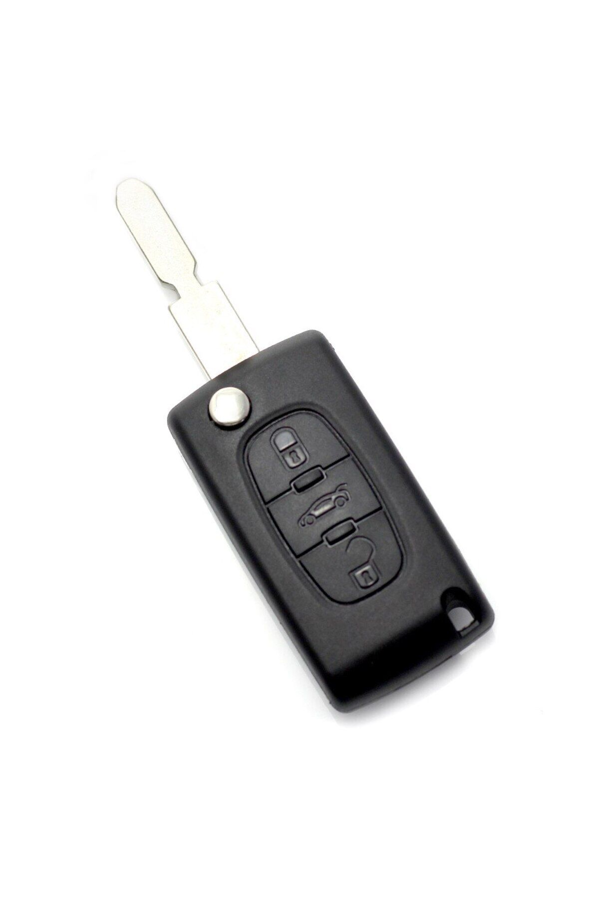 Primlife-Citroen / Peugeot 406 Folding Key Shell with 3 Buttons, Blade Ne78sh3 with Battery Holder and Trunk 4