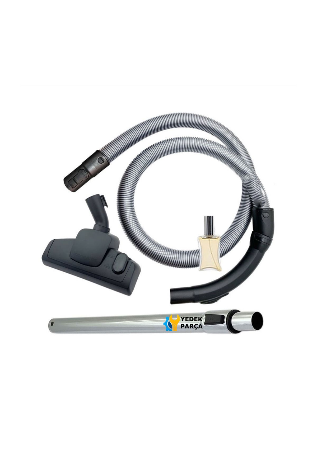 Ozba Ticaret-Siemens Compatible Vs 55A01 Vacuum Cleaner Non-Foldable Durable Powerful Hose Set 2
