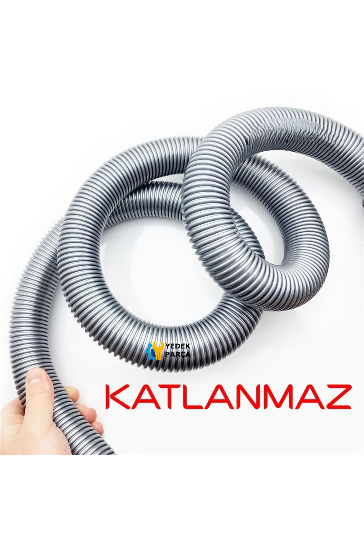 Ozba Ticaret-Siemens Compatible Vs 55A01 Vacuum Cleaner Non-Foldable Durable Powerful Hose Set 3