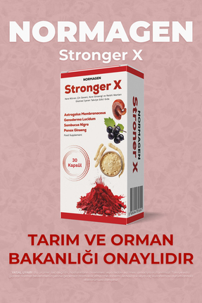 NORMAGEN Stronger X Takviye Edici Gıda