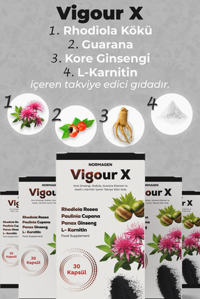 NORMAGEN Vigour X Takviye Edici Gıda