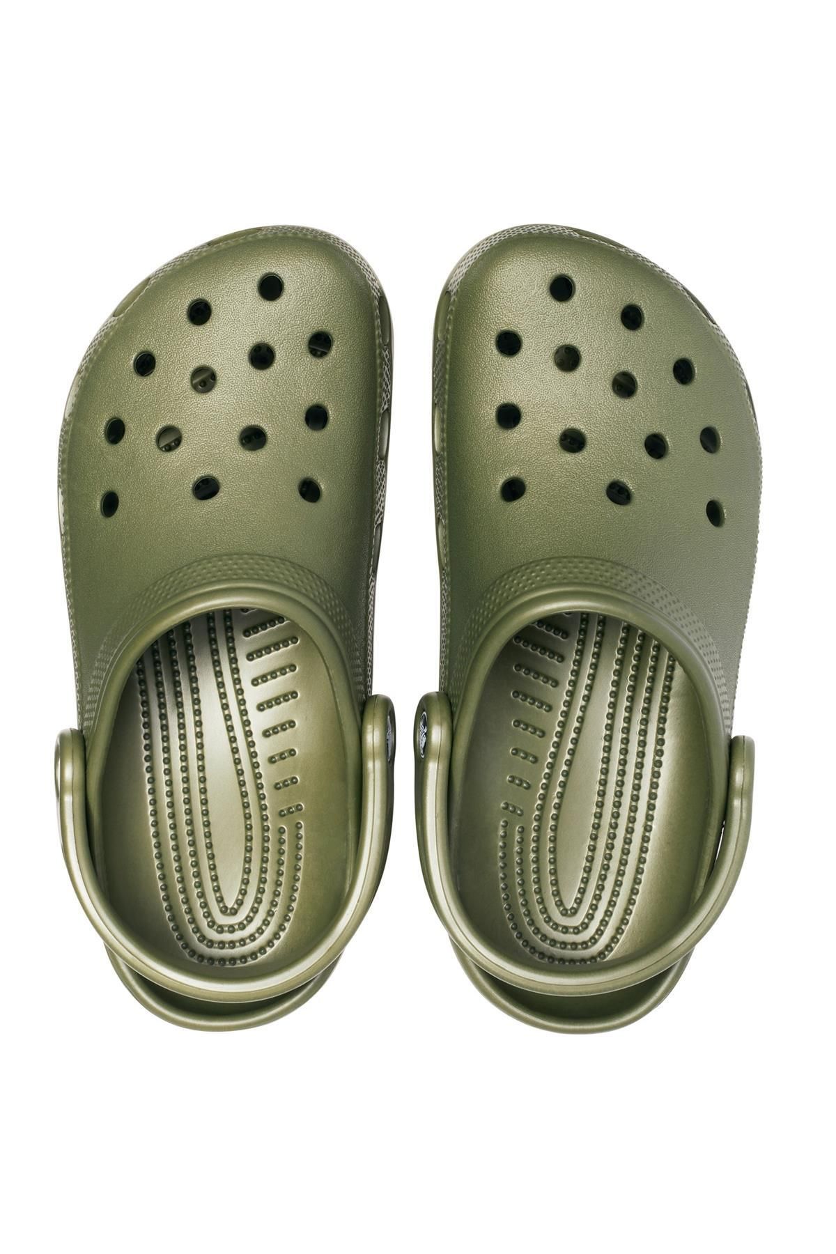 Crocs-Класичні зелені капці унісекс 3