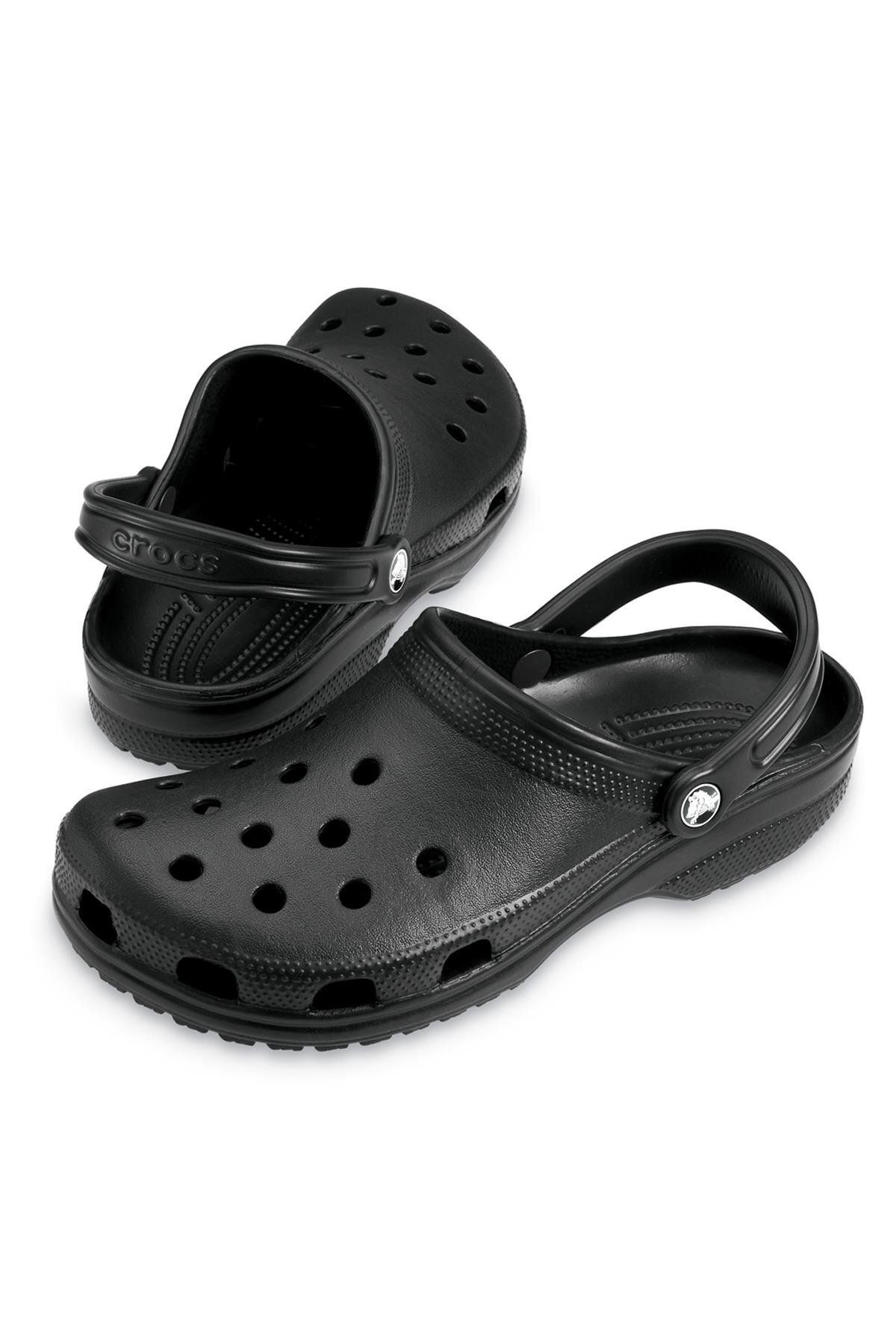 Crocs-Klasszikus fekete uniszex papucs 10001-001 2