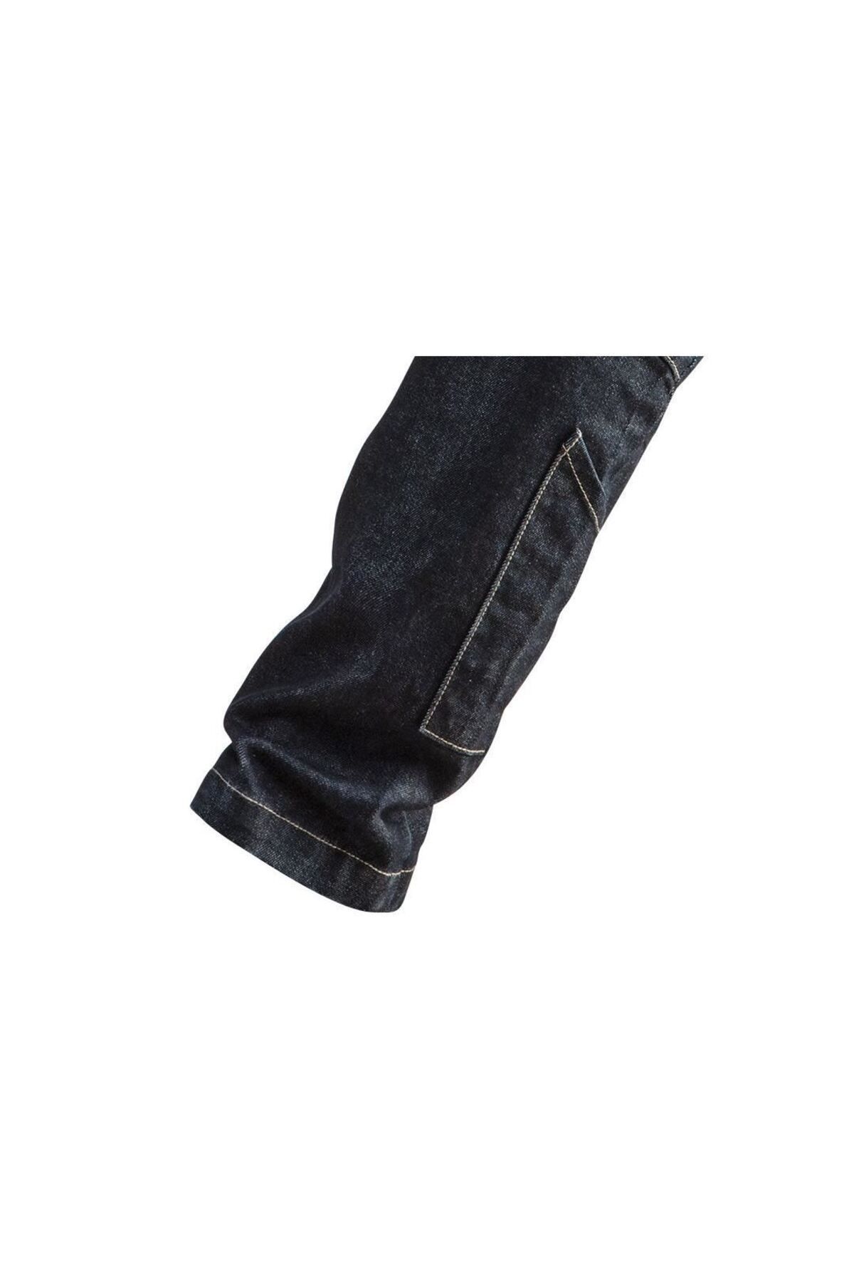 NEO-Pantaloni de lucru tip blugi cu 5 buzunare, model Denim, marimea M/50, 4