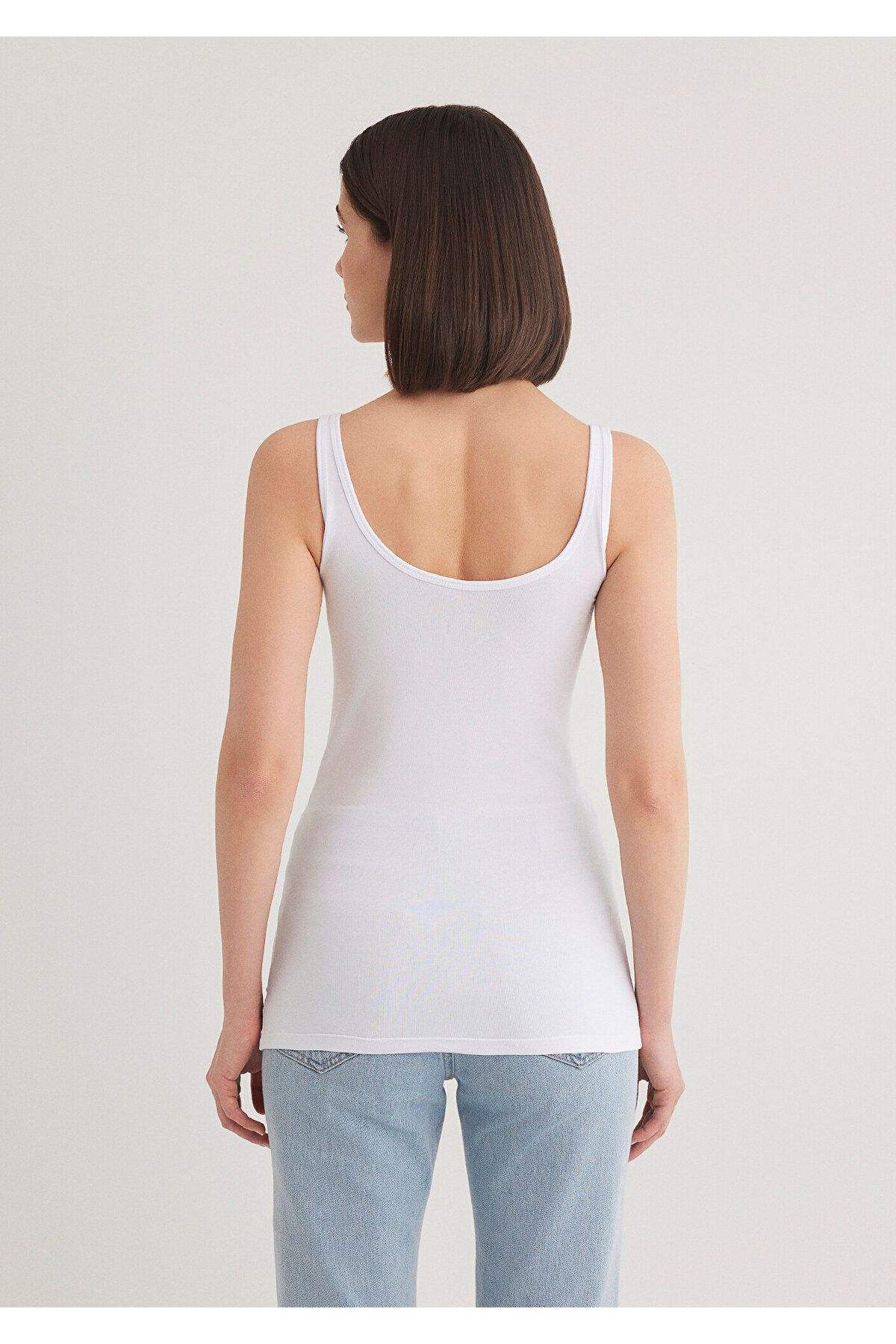 Mavi-Tricou alb elastic pentru corp - 164156 -620 4