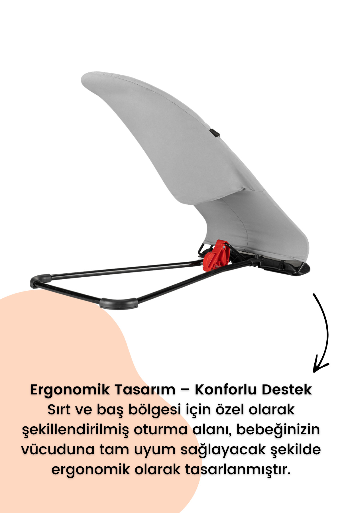 Gulz Sleeper Kademeli Sallanır Ana Kucağı fotoğrafı 3 (önizleme)