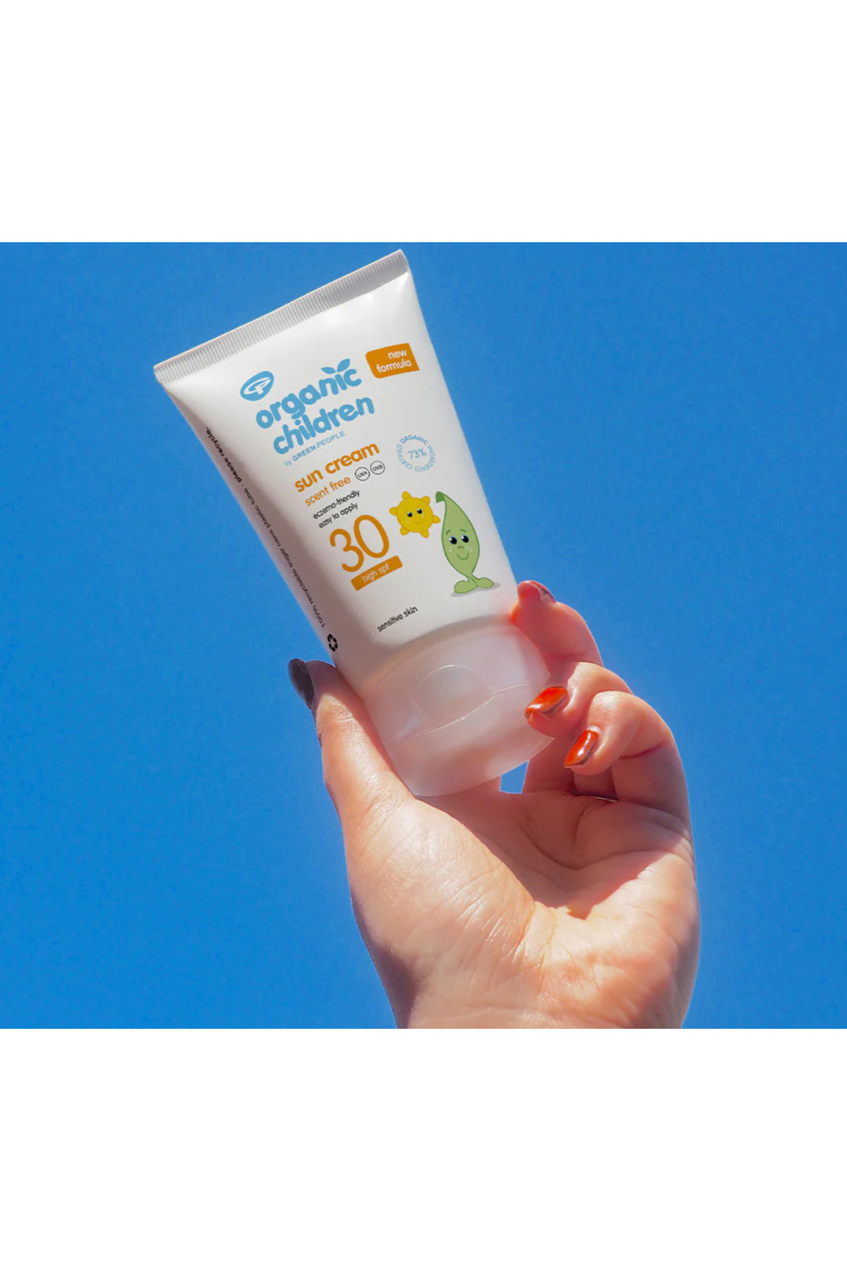 Green People %100 Doğal, Parfümsüz Organik Çocuk Güneş Kremi Spf 30 150 ml Ingiltere'den Ithal fotoğrafı 2 (önizleme)