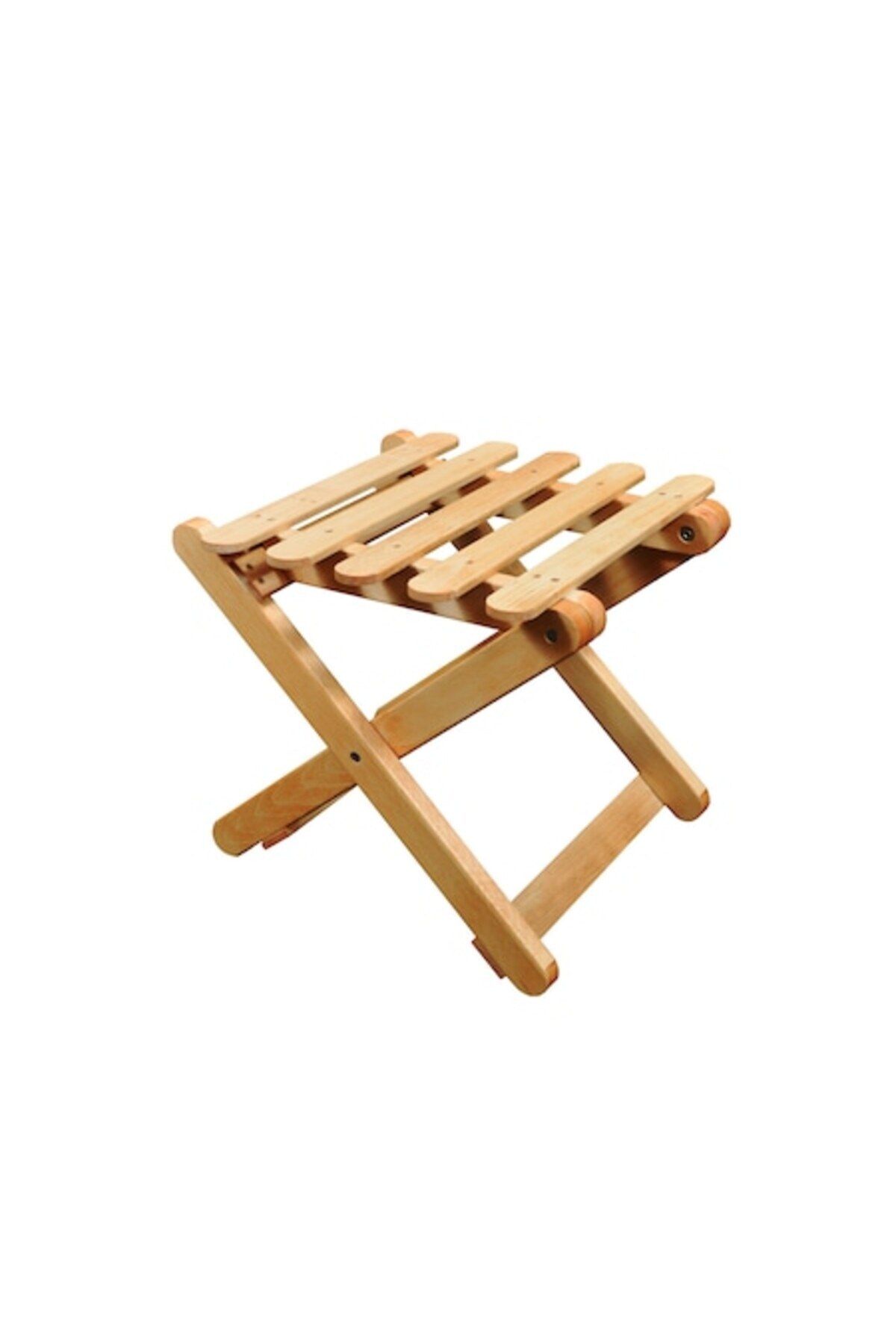 BLUMAPI-Foldable stool/table made of beech wood 4
